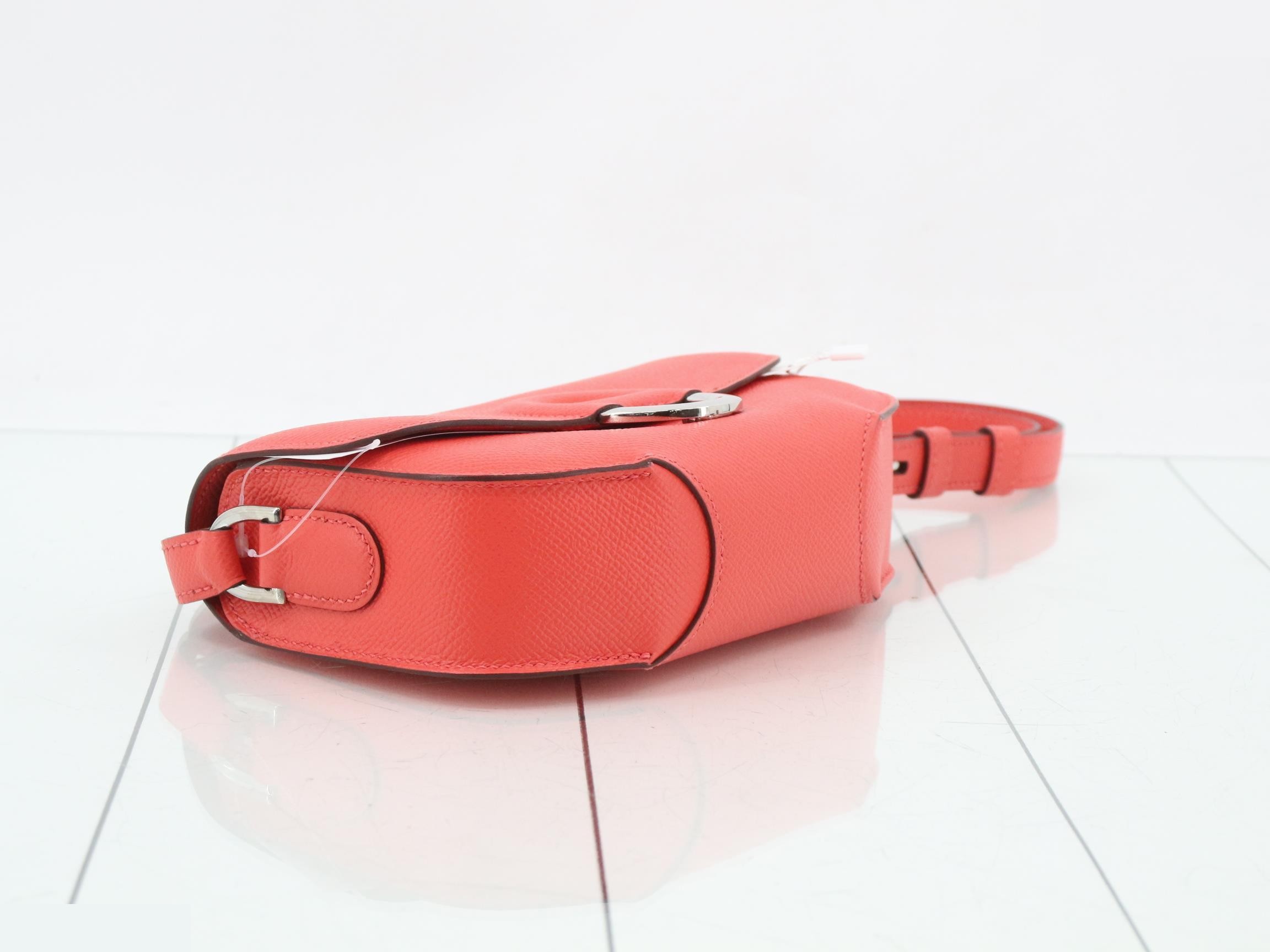 Cherche Leather Shoulder Bag, A Stamp — view 5
