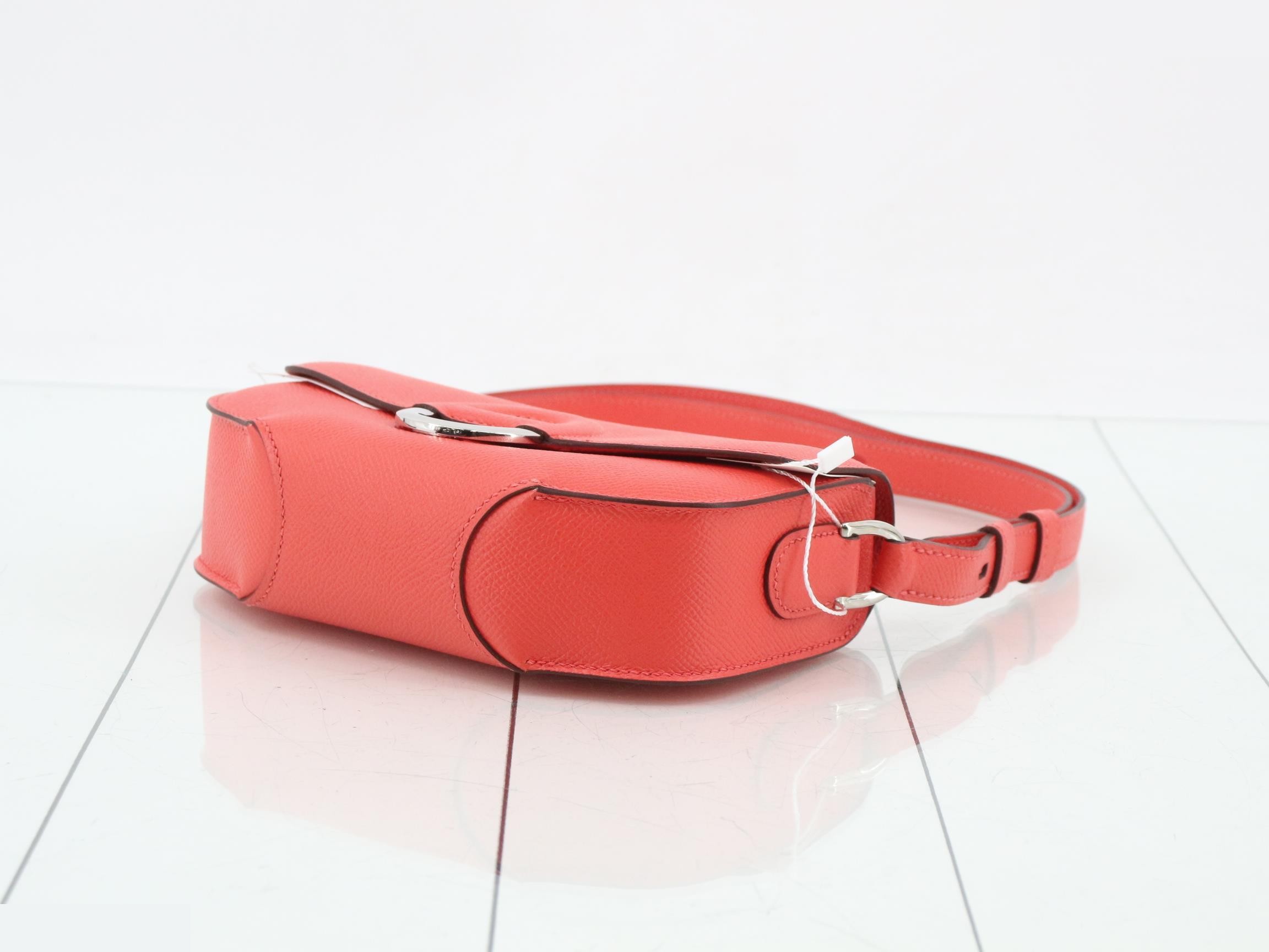 Cherche Leather Shoulder Bag, A Stamp — view 6
