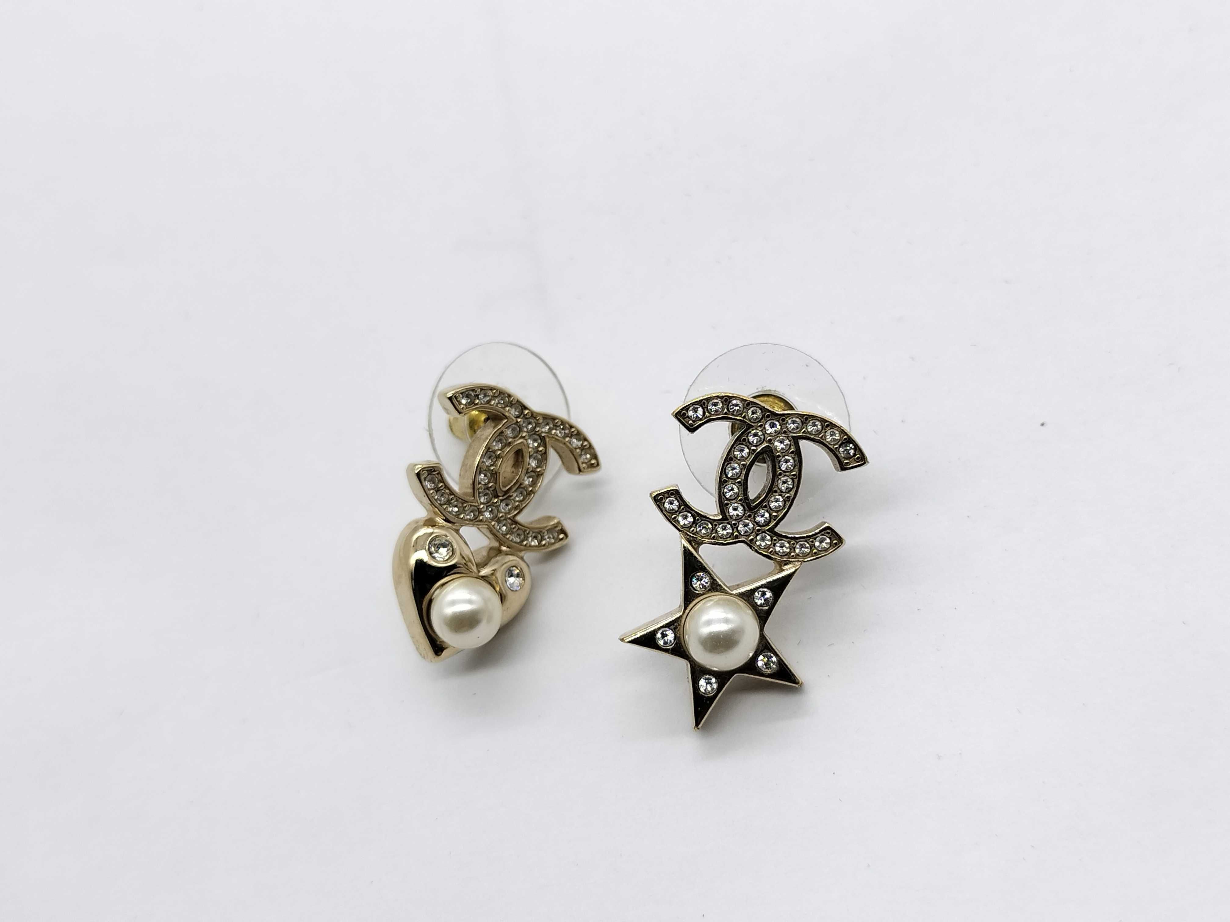 Coco Mark Earrings, Star & Heart Earrings