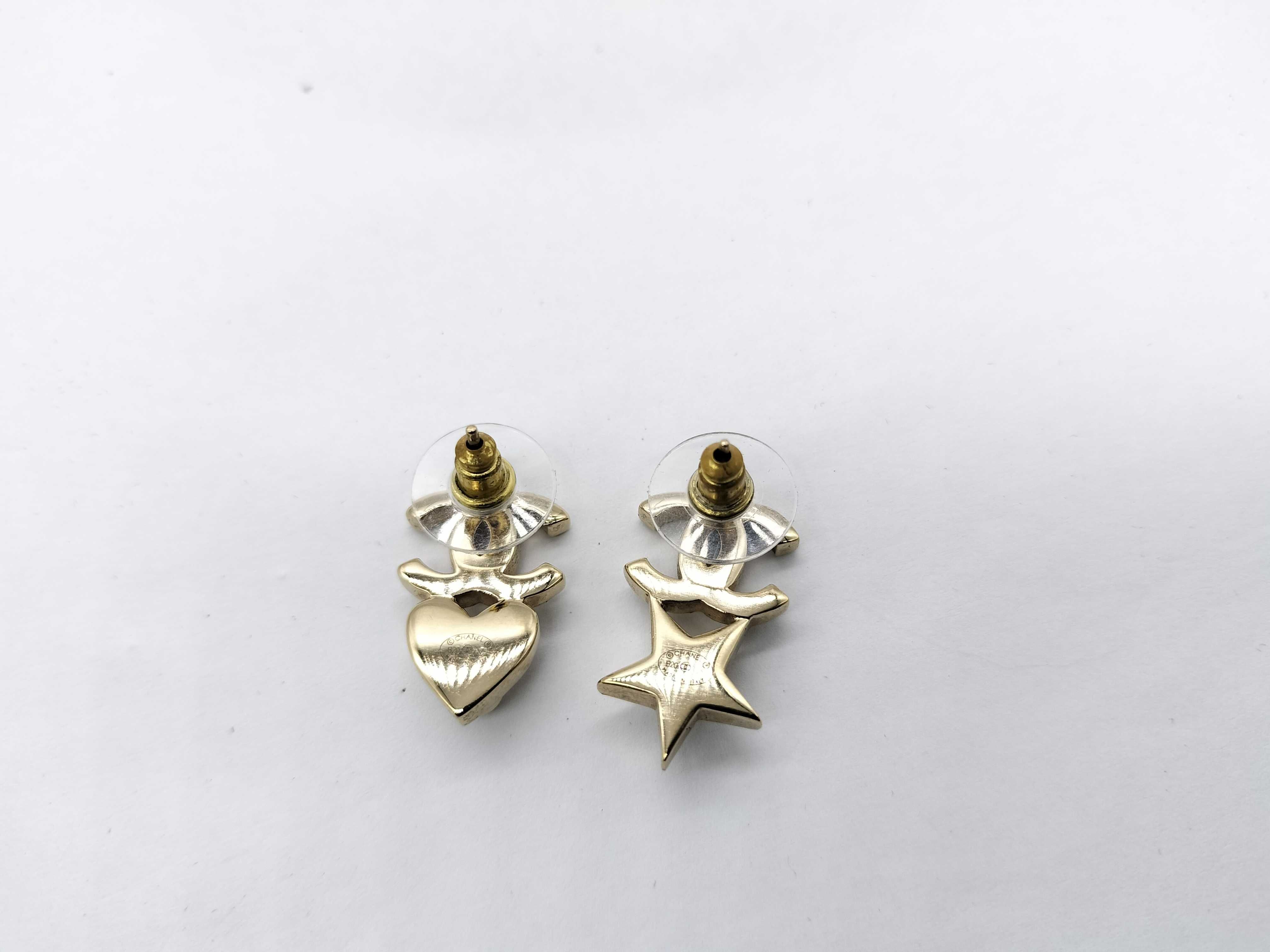 Coco Mark Earrings, Star & Heart Earrings — view 3