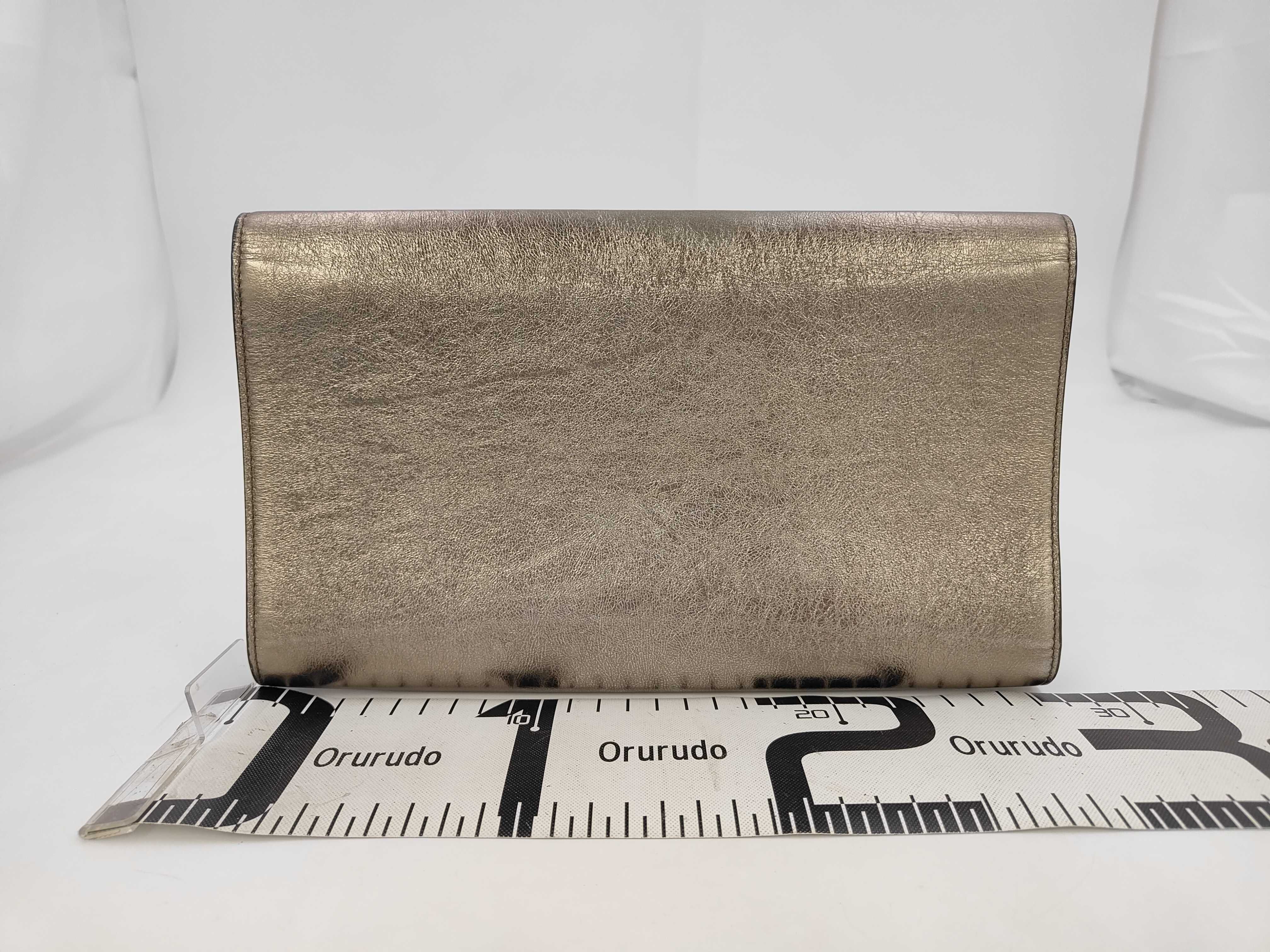 Logo Gold Clutch 203855 Clutch Bag — view 2