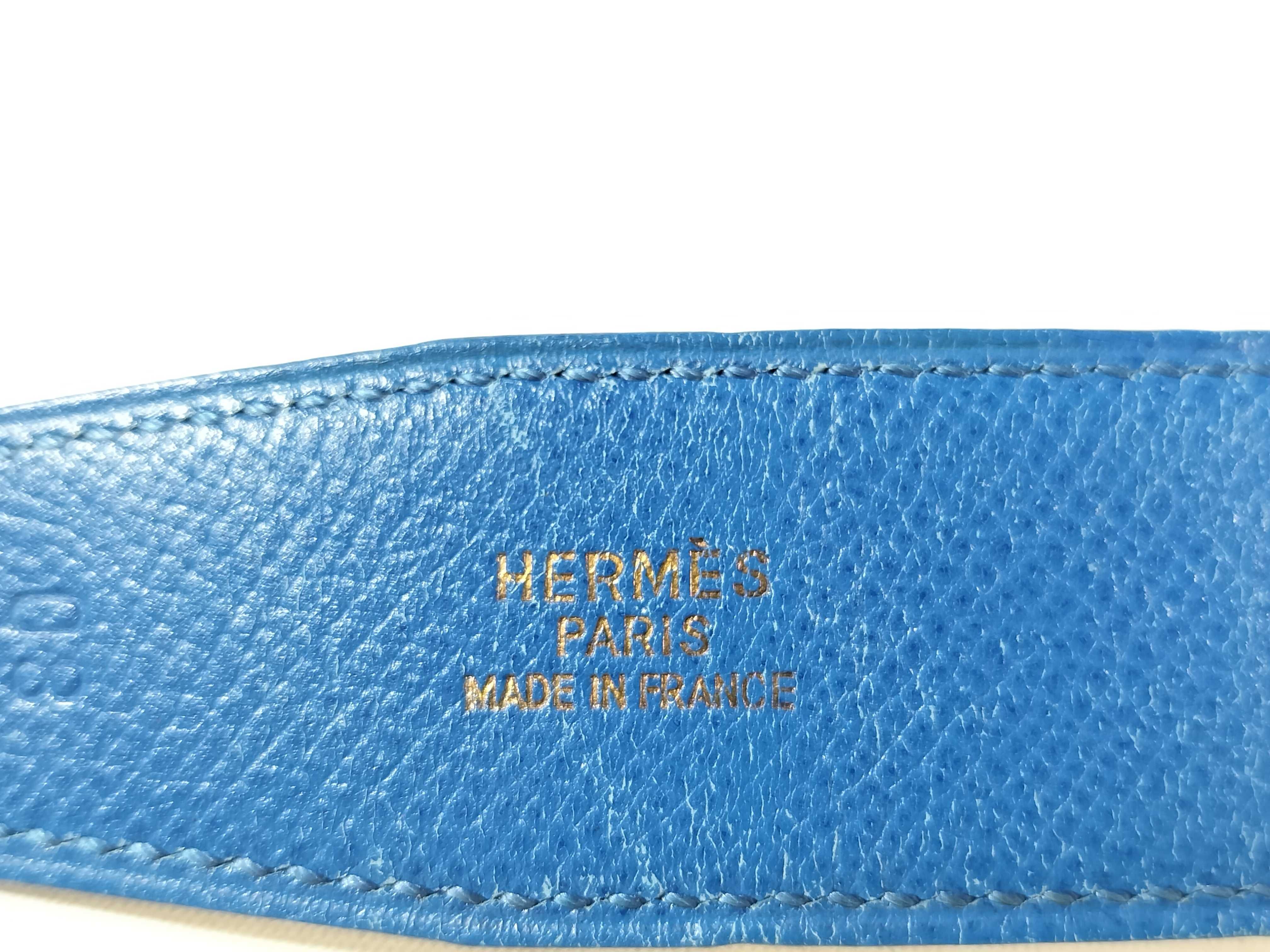 H-shaped perforated belt — view 7