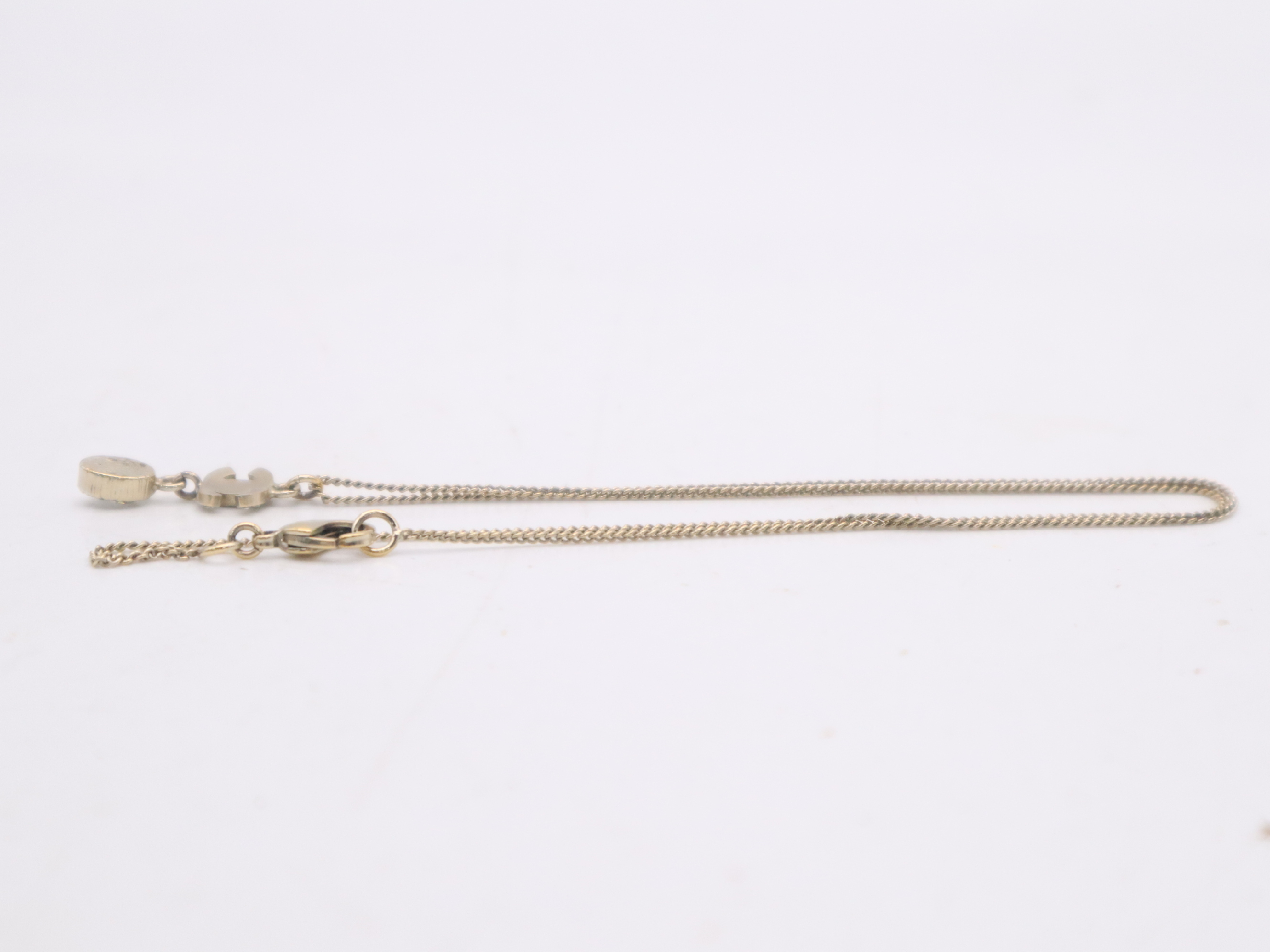 GP/Rhinestone/Jeweled Coco Mark Necklace (with box) — view 5