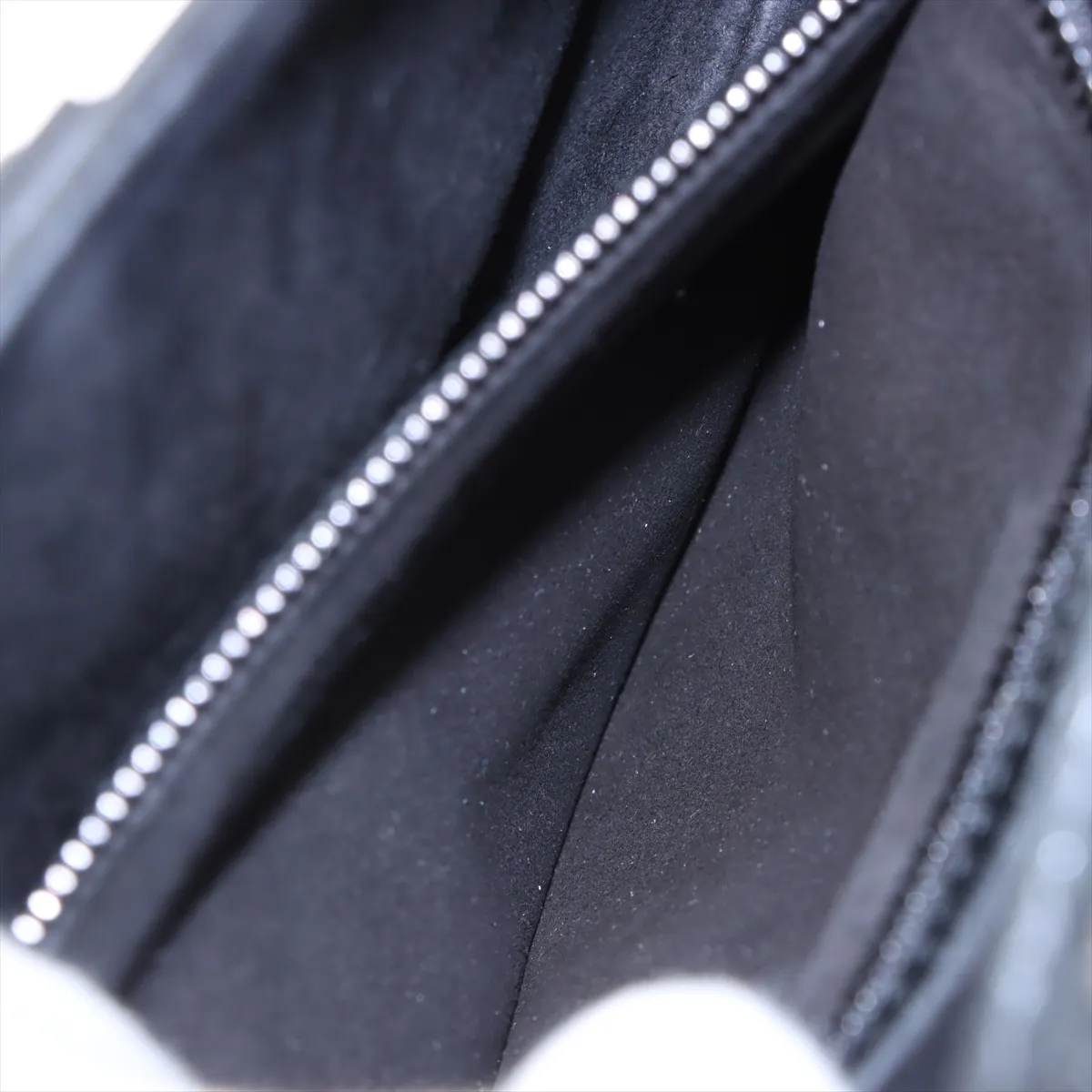 Saddle Bag Leather x Studded Shoulder Bag Black — view 8