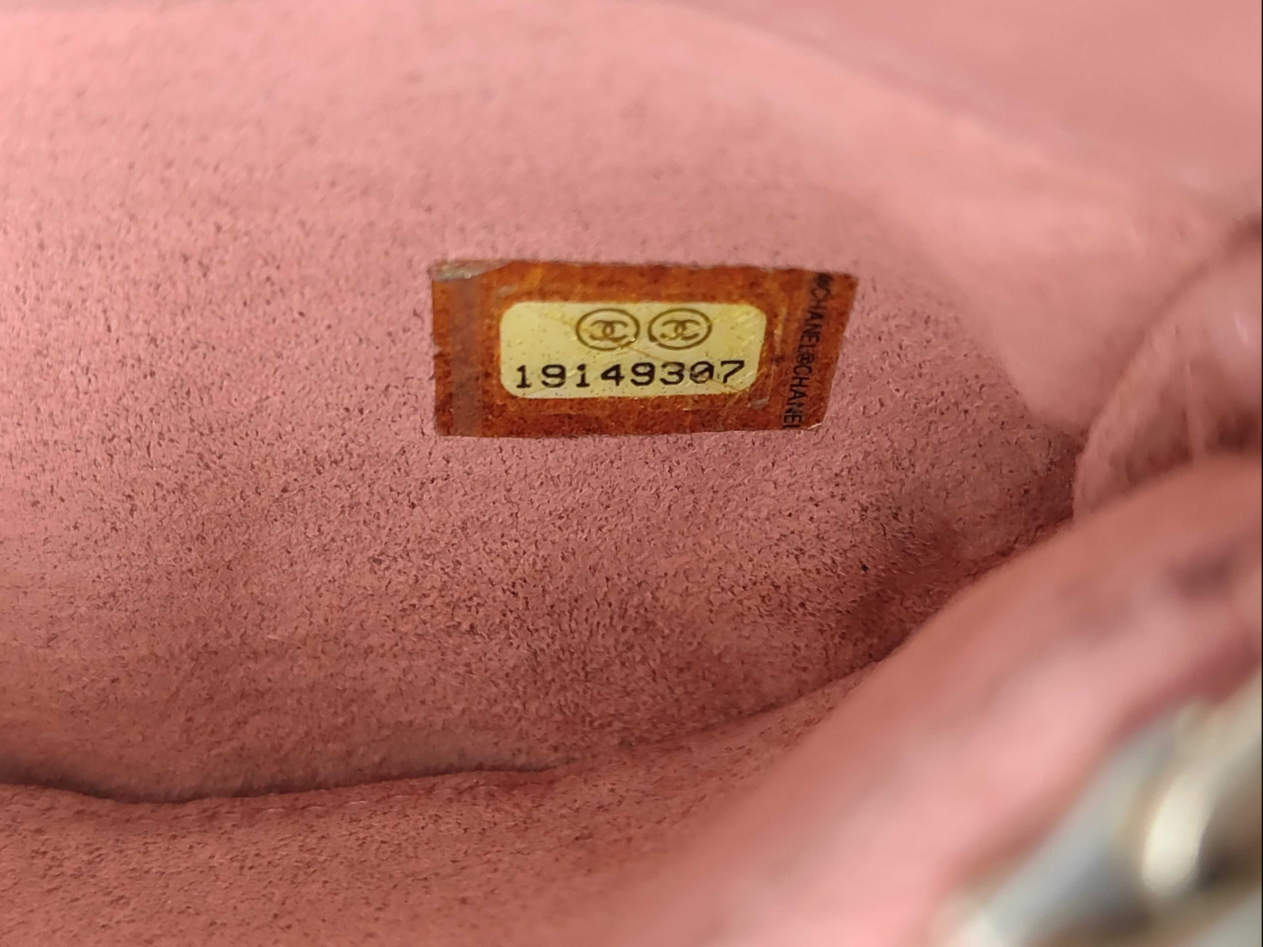 Coco Mark Mini Matelassé Valentine Chain Shoulder Bag Pink Shoulder Bag — view 11