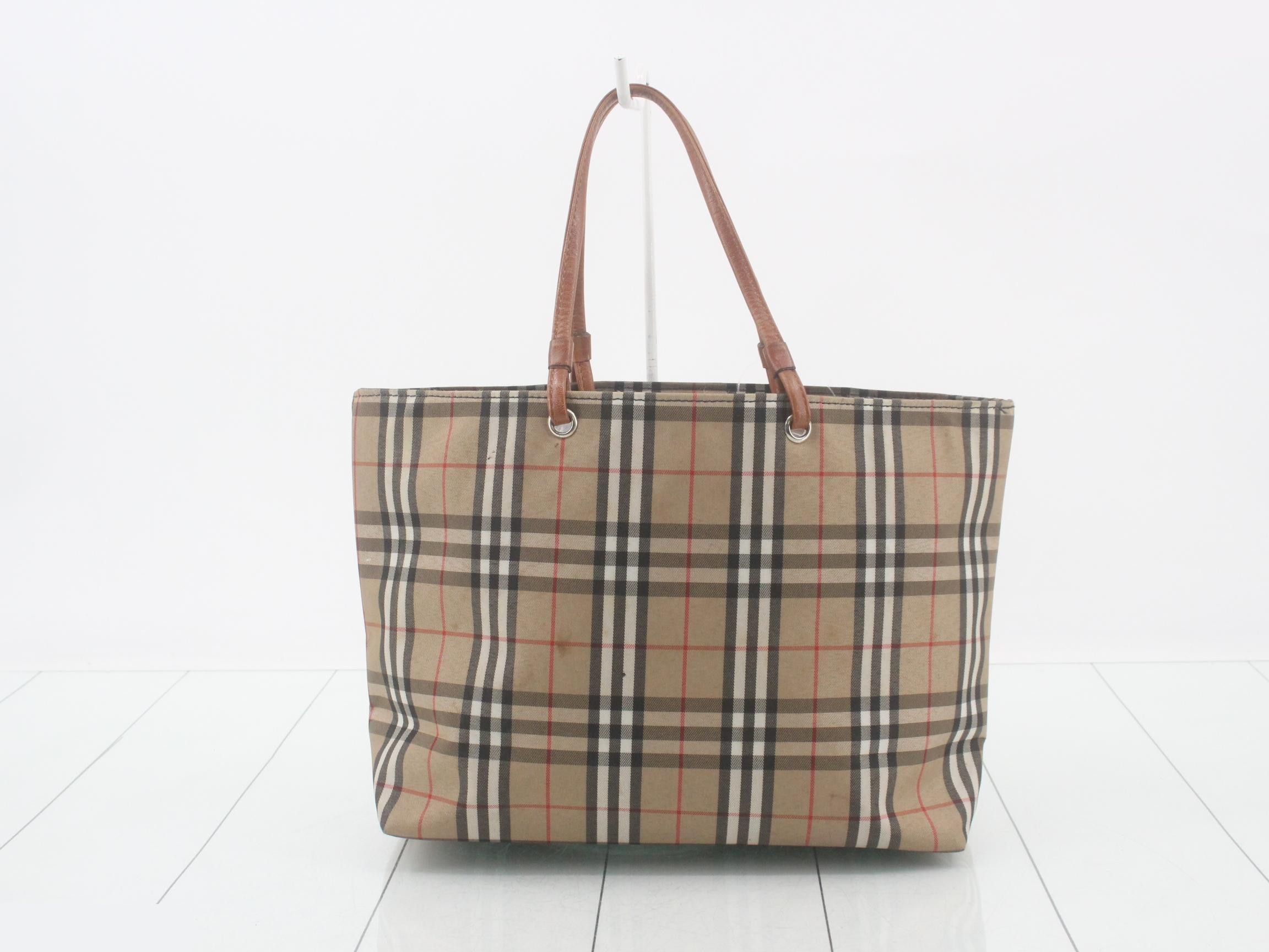 Nova Check Tote Bag — view 2