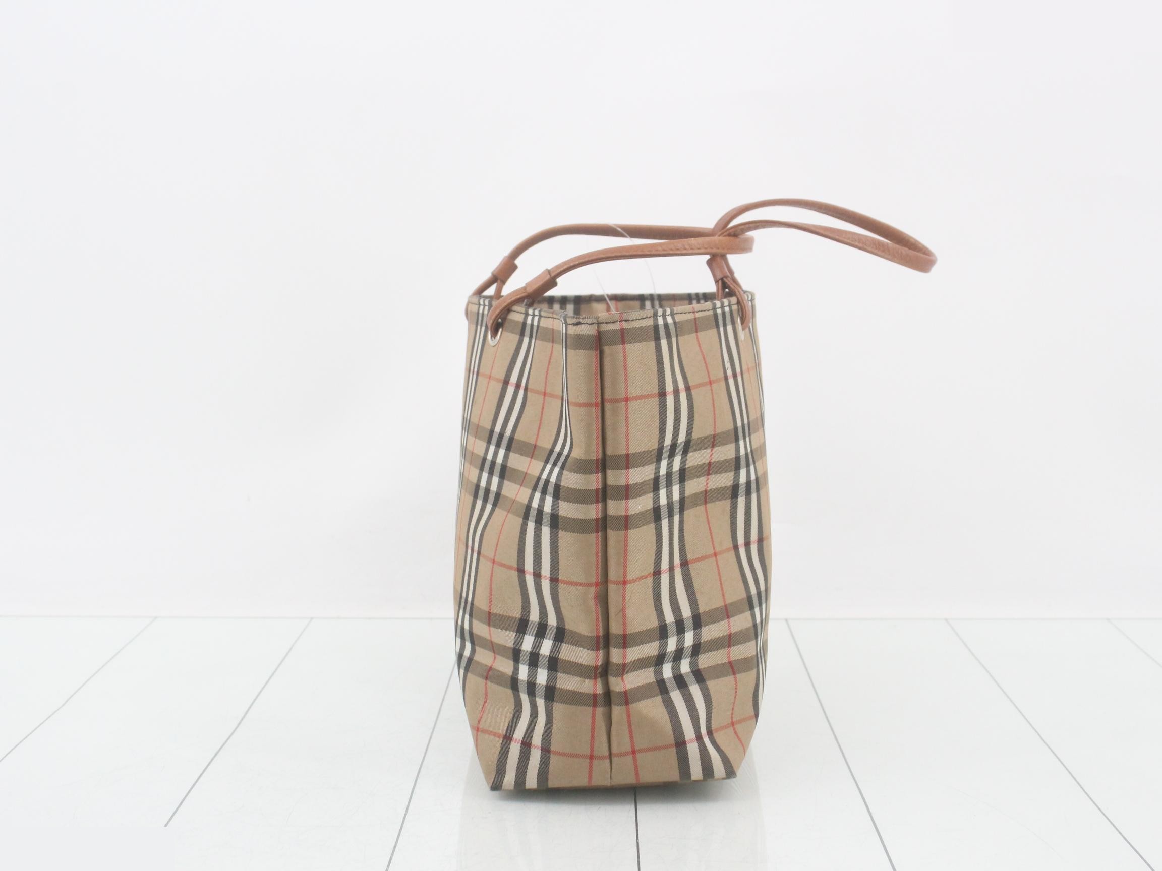 Nova Check Tote Bag — view 3