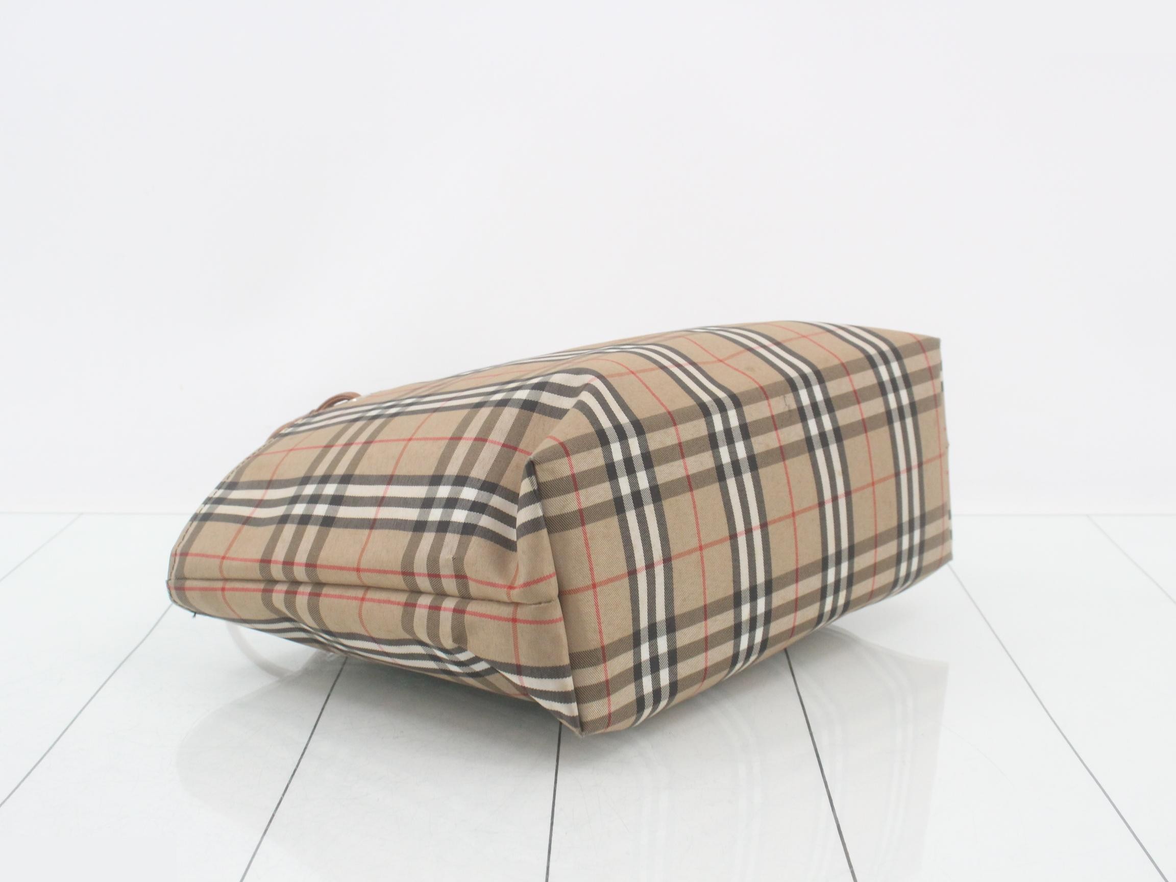 Nova Check Tote Bag — view 5