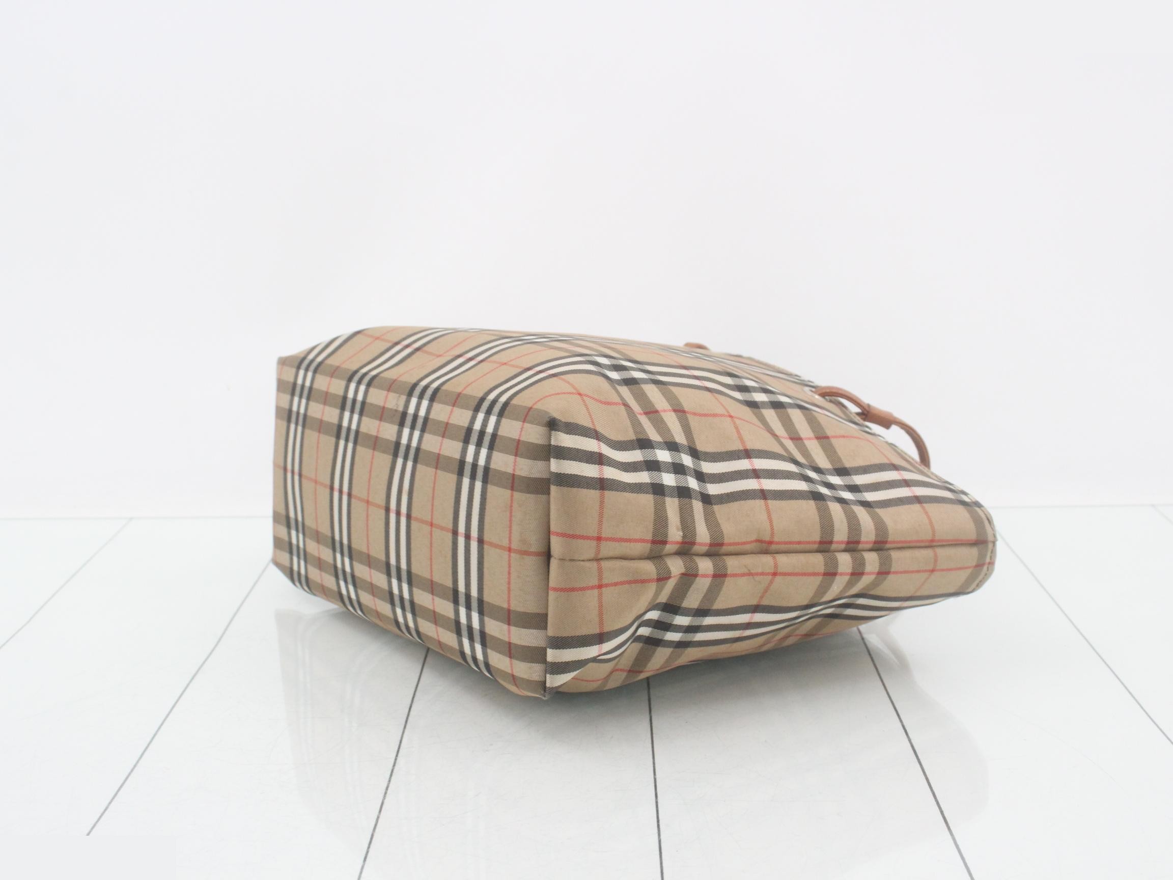 Nova Check Tote Bag — view 6