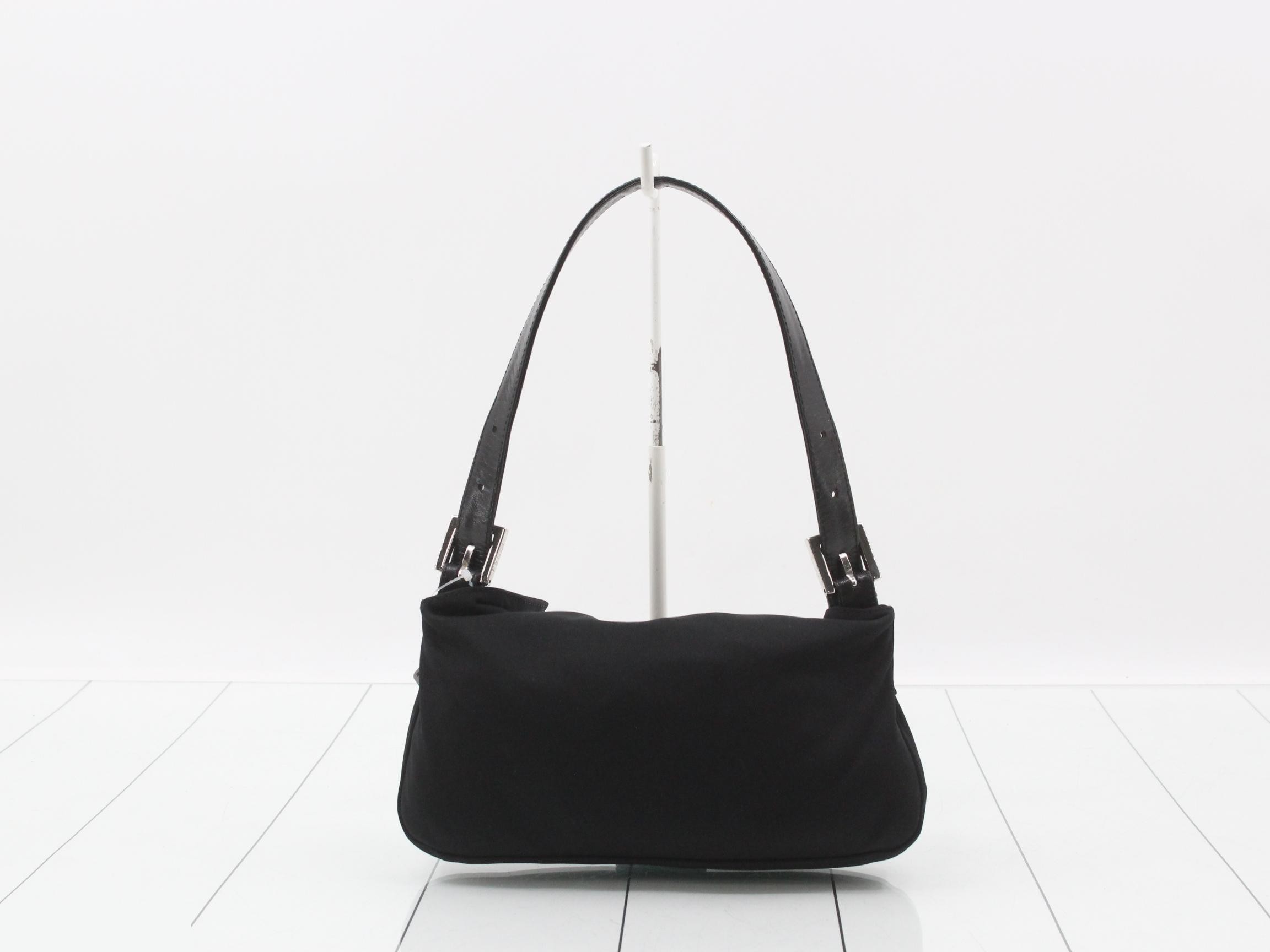 Cotton Mamma Bucket One-Shoulder Bag, Black — view 2