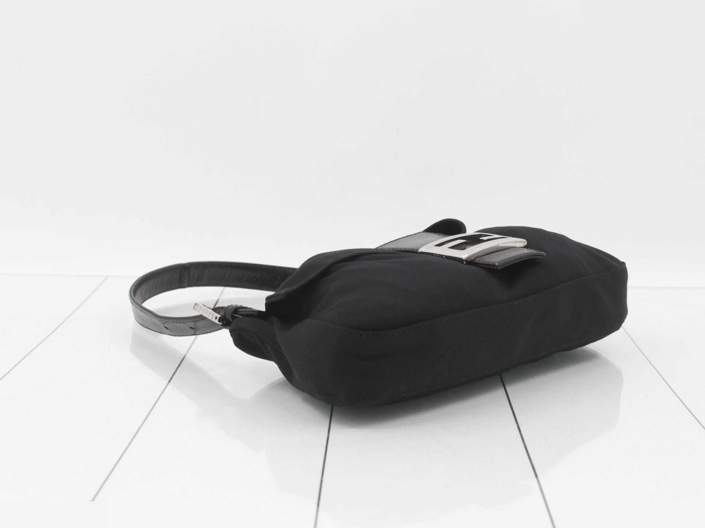 Cotton Mamma Bucket One-Shoulder Bag, Black — view 5
