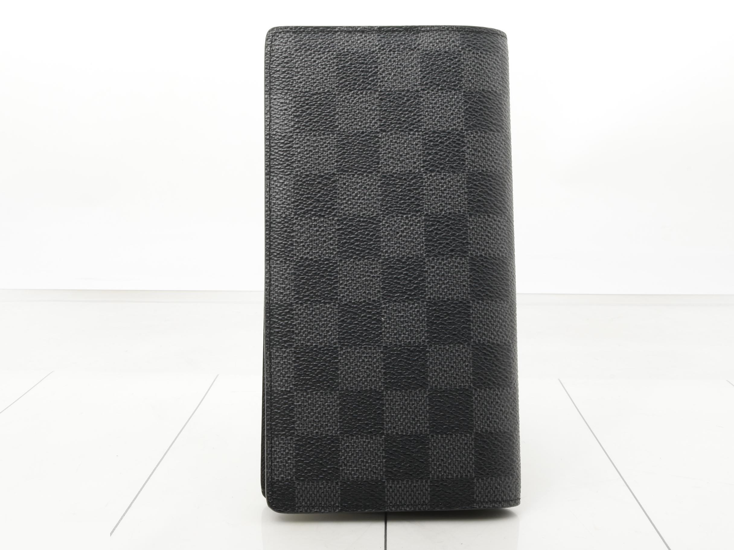 Damier Graphite Portefeuille Brazza Long Wallet — view 2