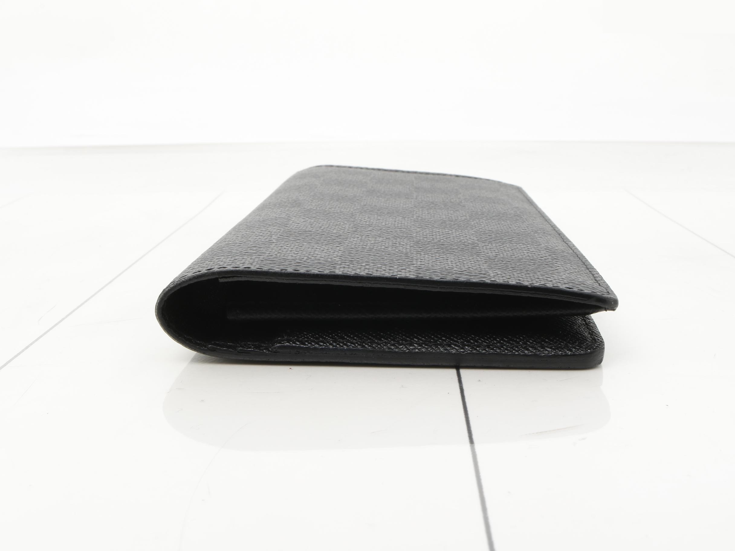 Damier Graphite Portefeuille Brazza Long Wallet — view 3