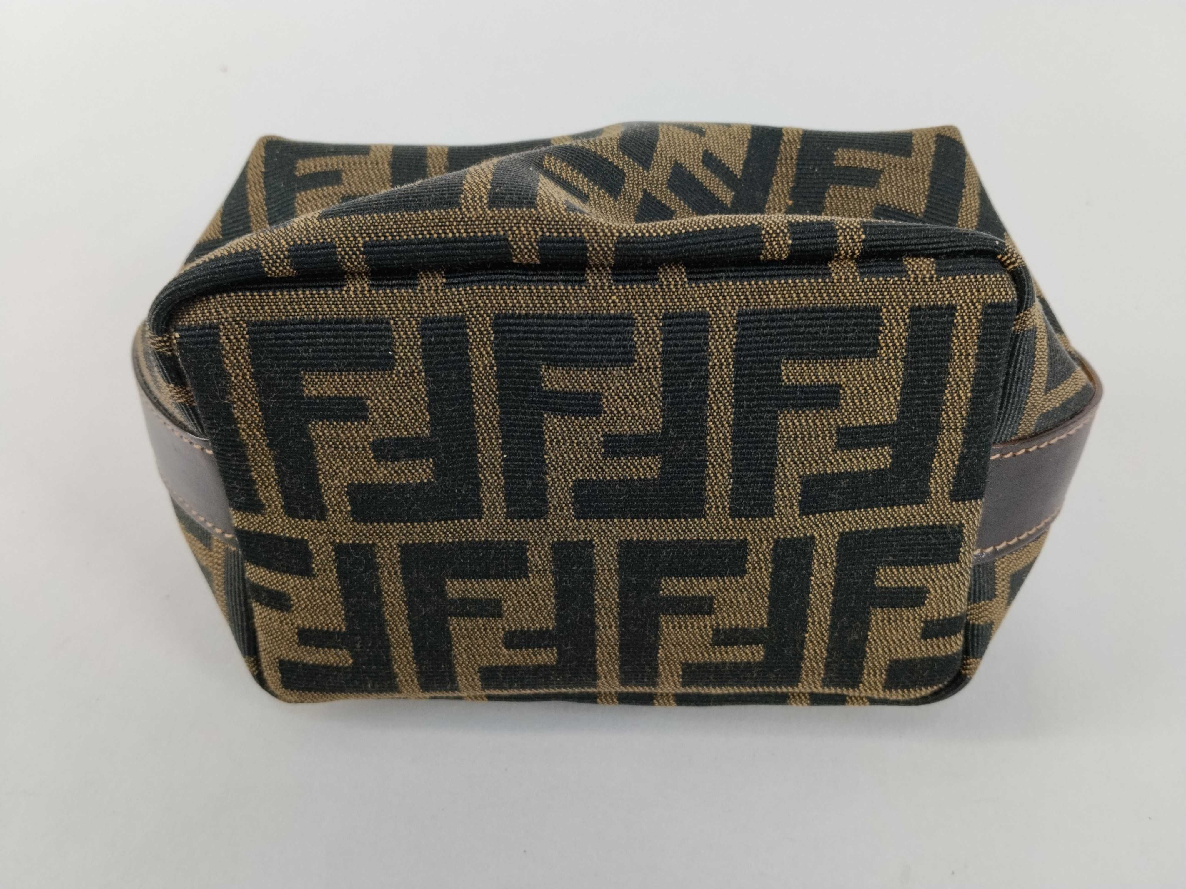 Zucca pattern Fendi Zucca handbag vanity brown handbag — view 6
