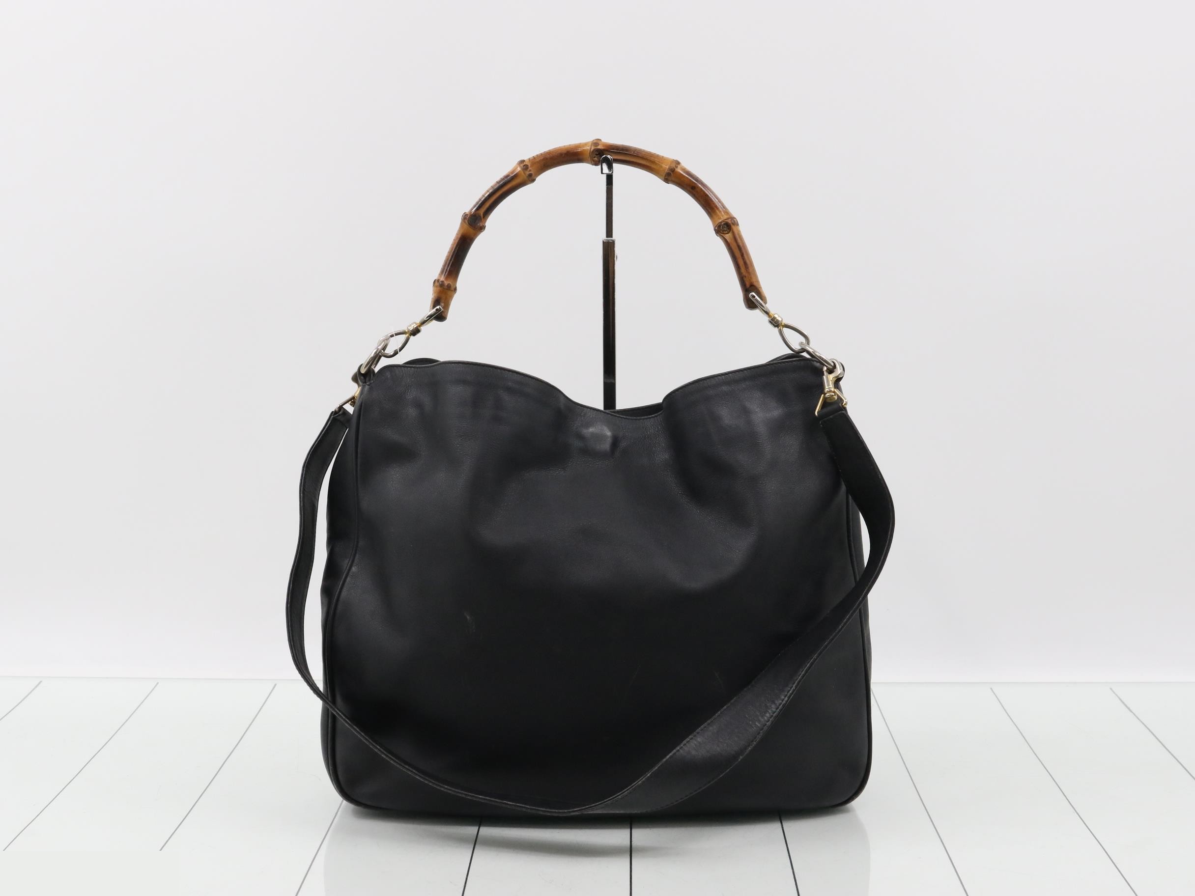 Bamboo (bag) - 2-way shoulder bag - Leather — view 2