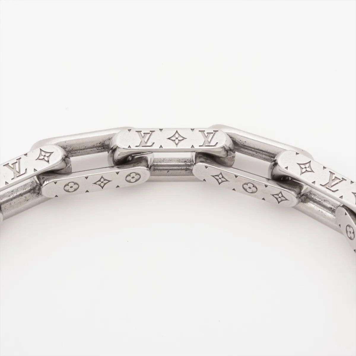 M00309 Bracelet Monogram Chain LE1215 Bracelet Metal Silver Dents — view 3