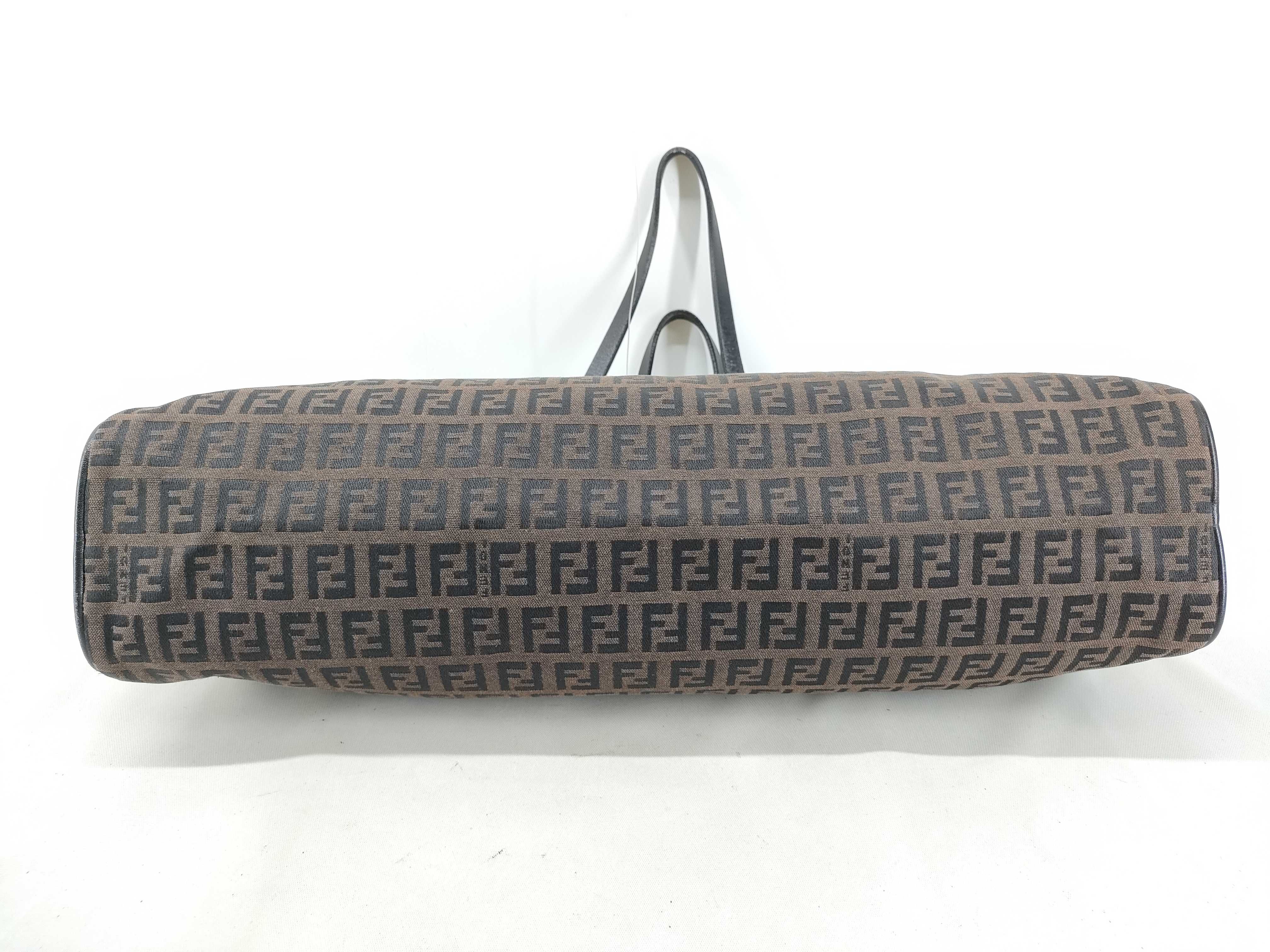 Zucca pattern Zucchino/Brown handbag — view 3
