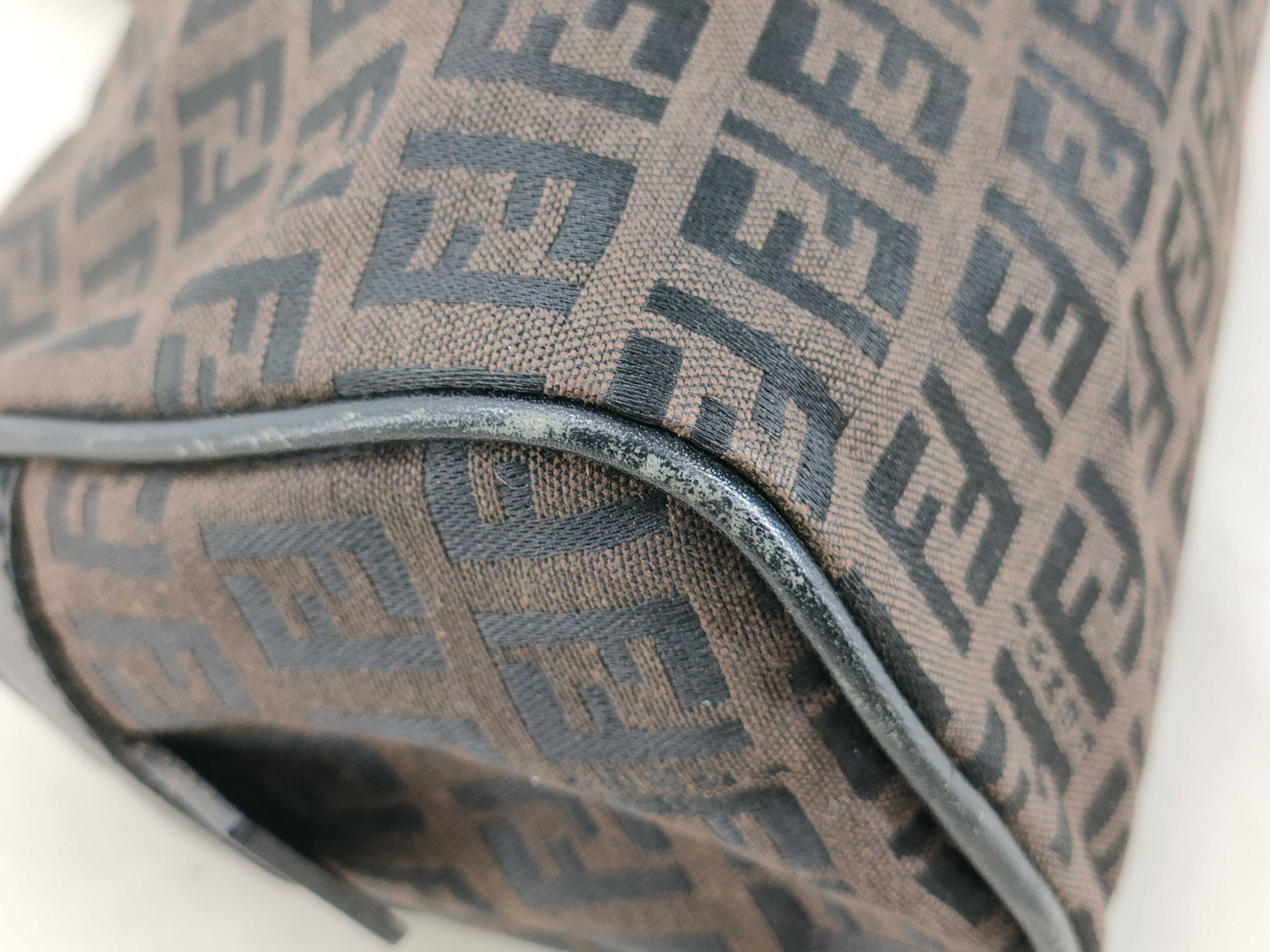 Zucca pattern Zucchino/Brown handbag — view 4
