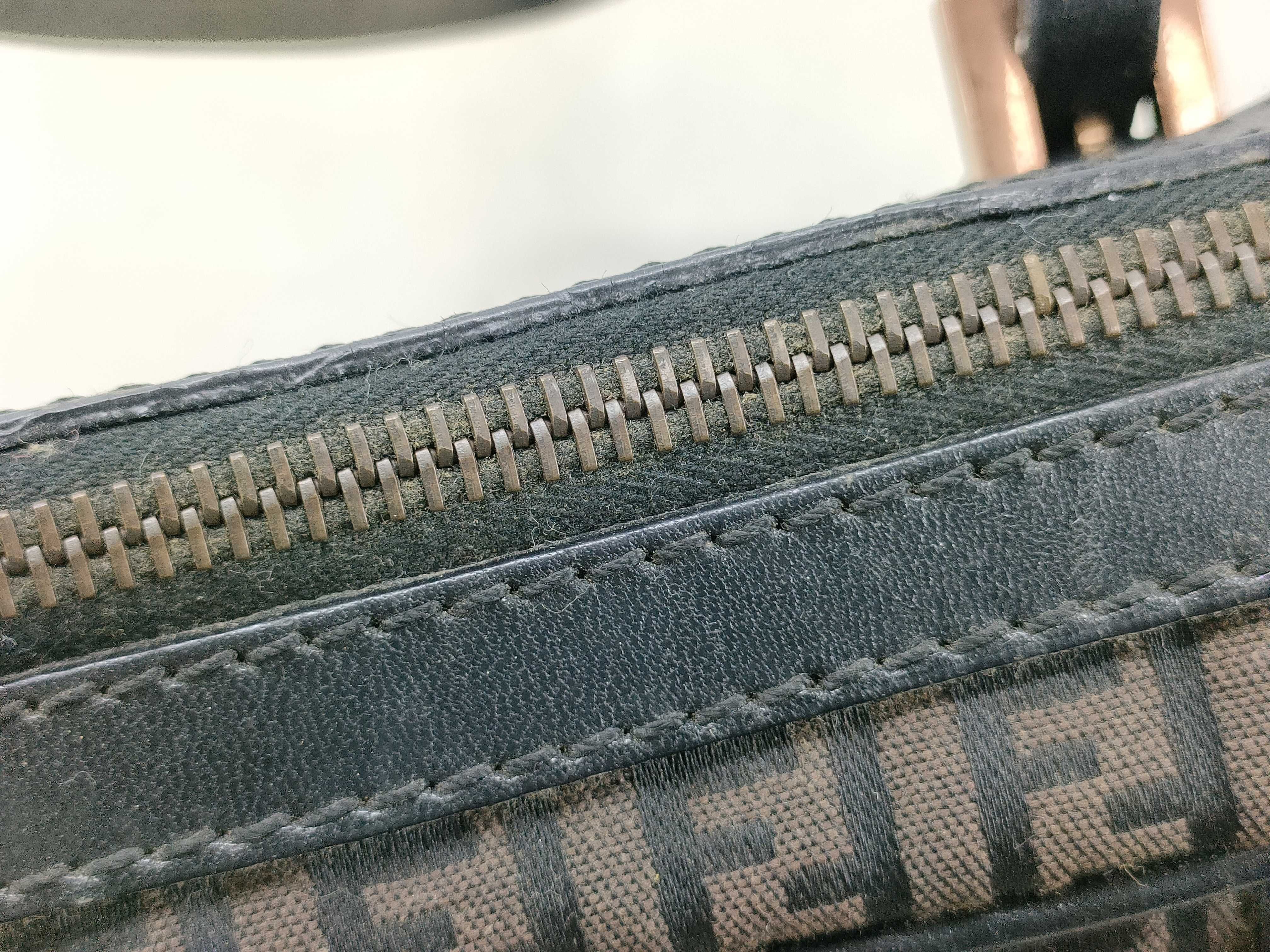 Zucca pattern Zucchino/Brown handbag — view 8