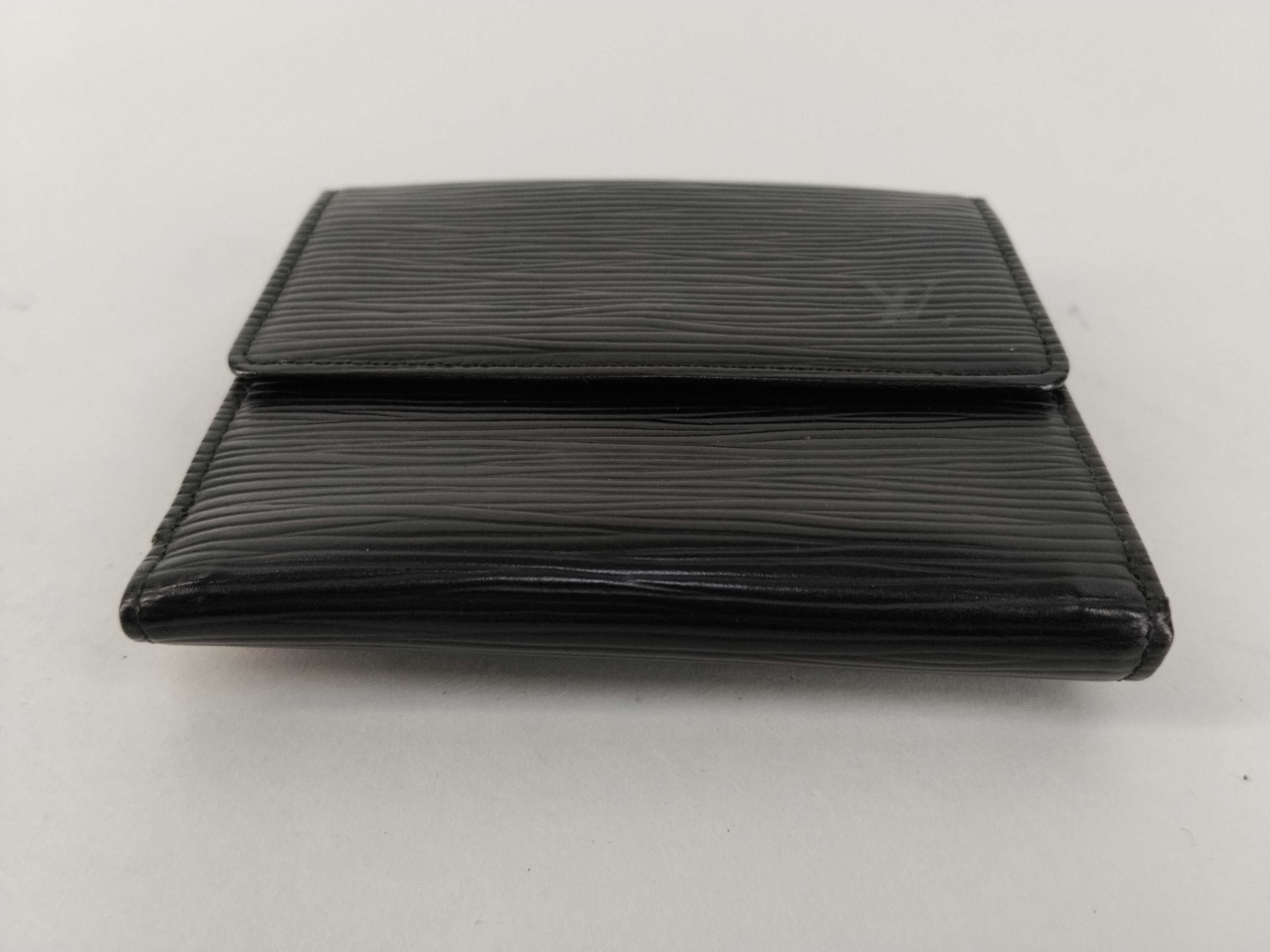 Epi Leather Folding Wallet with Double Snap Closure — view 5