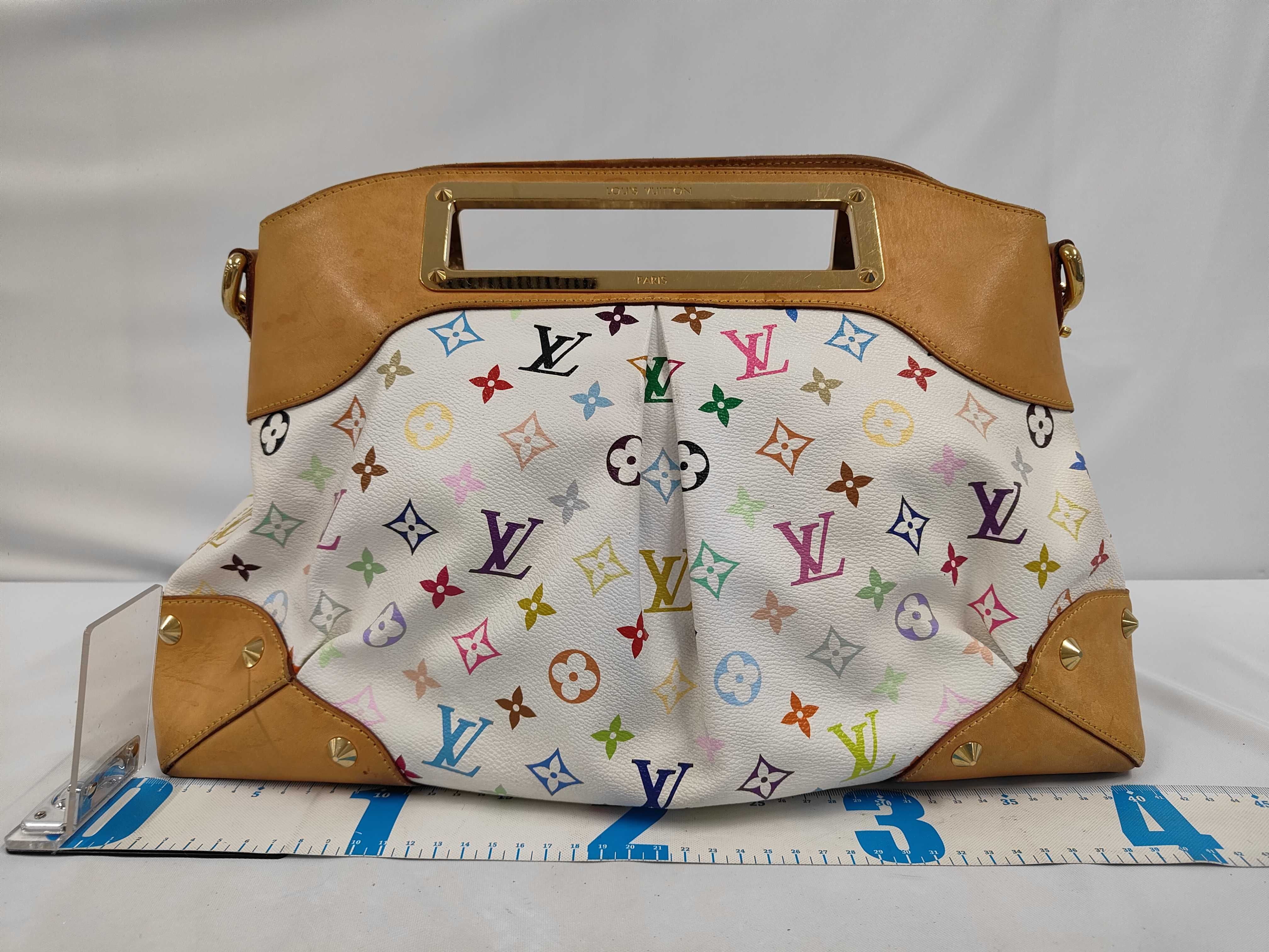 Judy Monogram Multicolor Handbag Shoulder Bag 2-Way Shoulder Bag — view 2