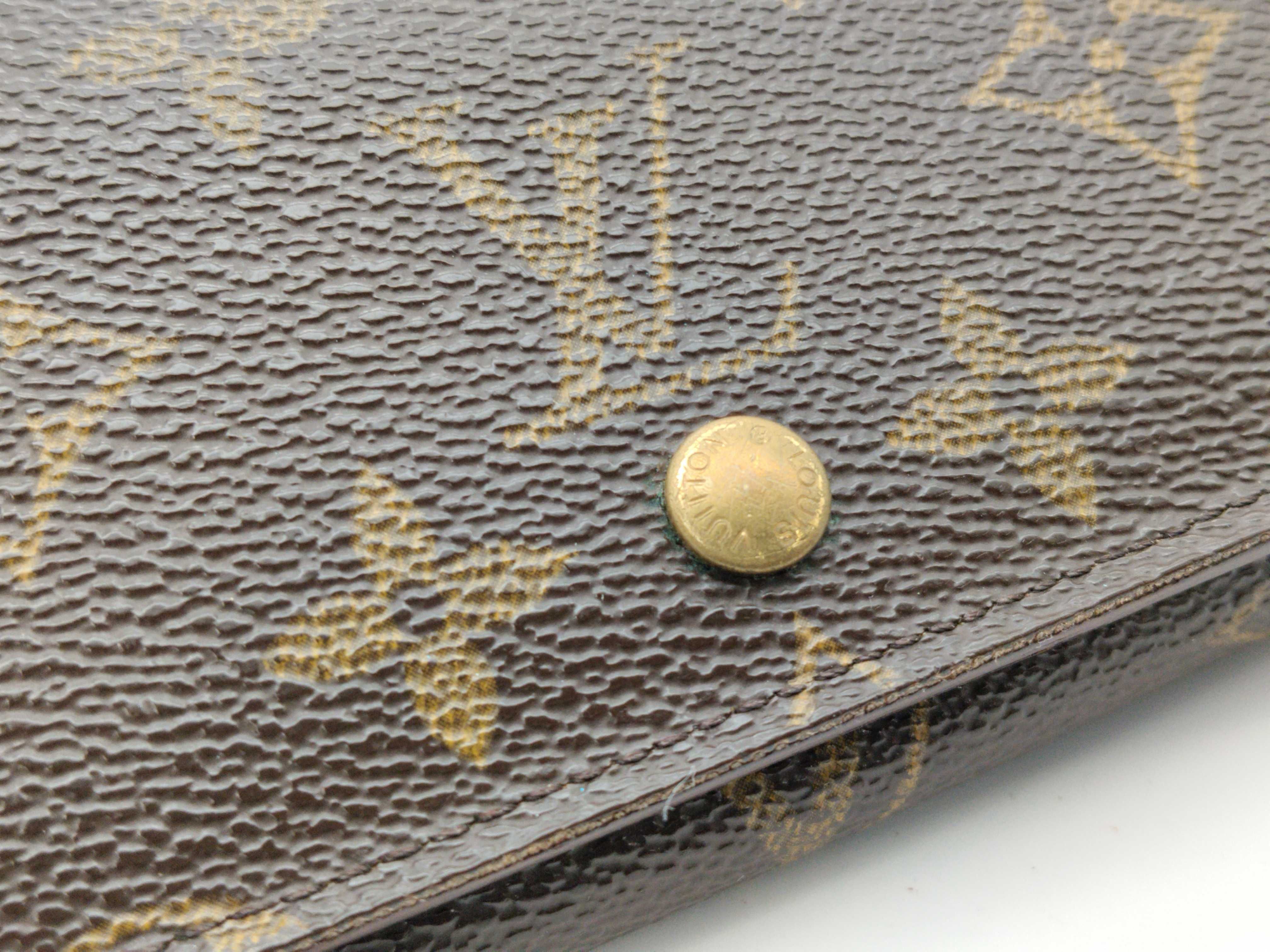 Monogram Louis Vuitton Monogram Tresor Wallet — view 7