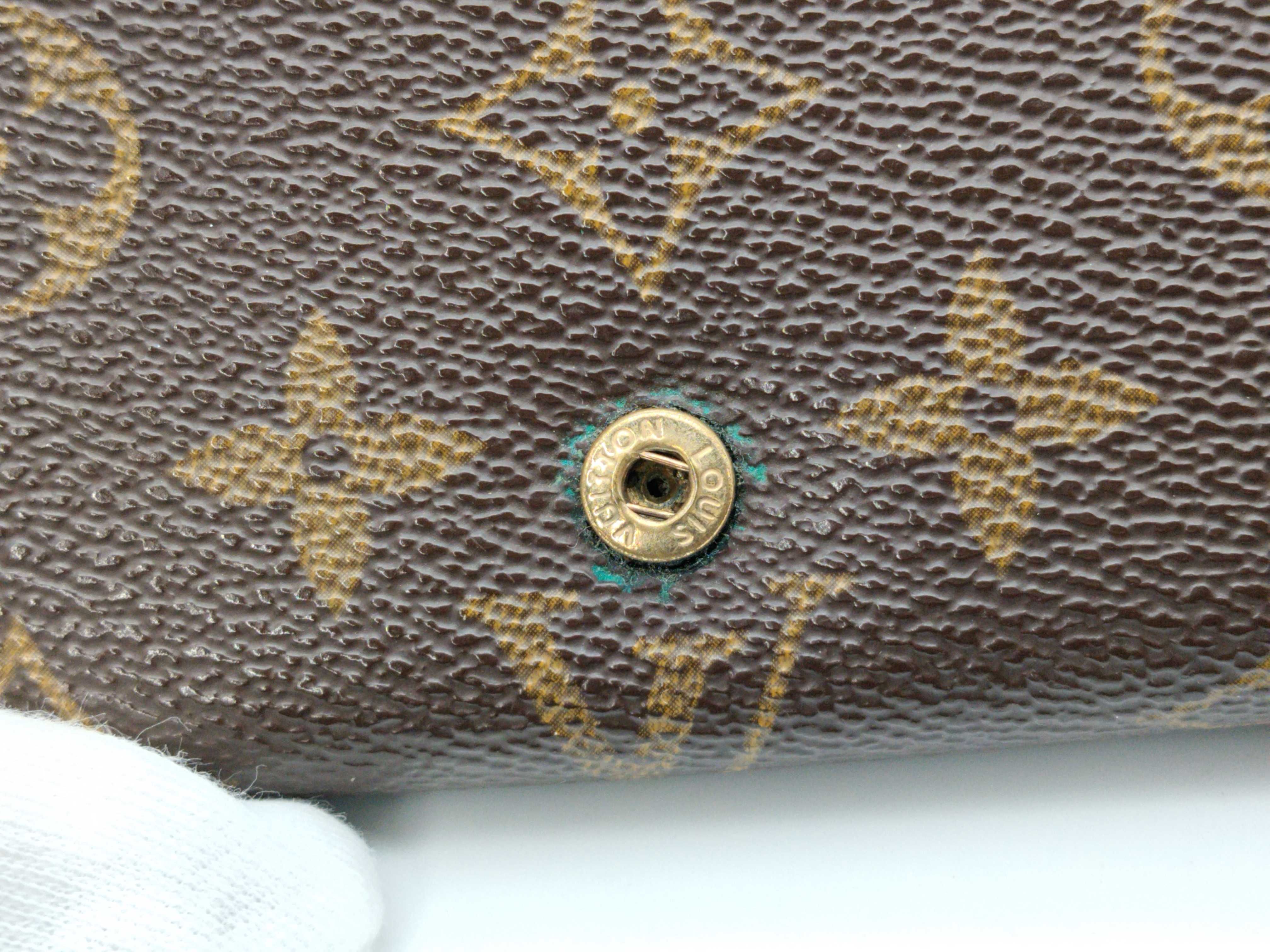 Monogram Louis Vuitton Monogram Tresor Wallet — view 9