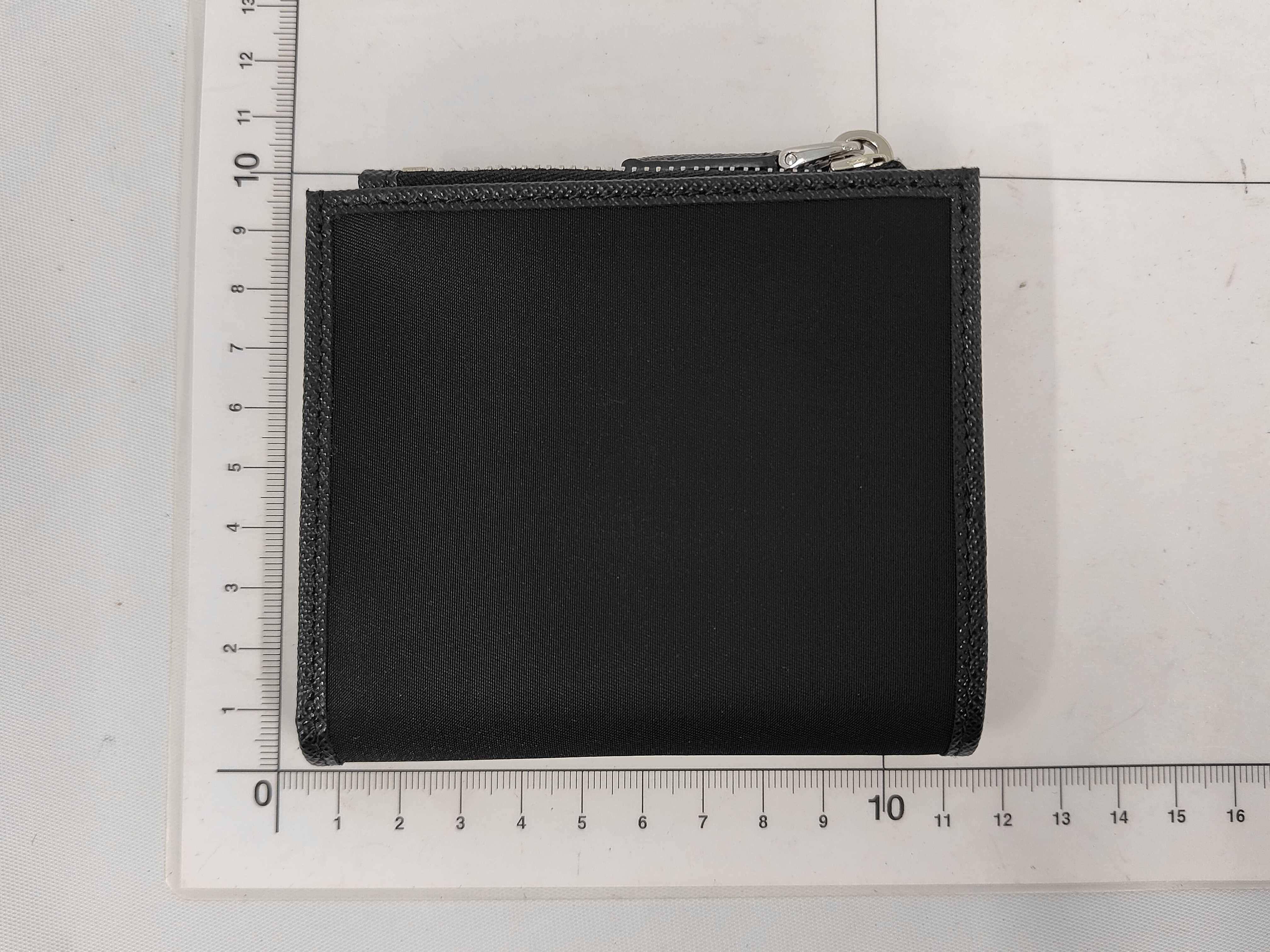 Nylon Triangle Logo Compact Wallet — view 2