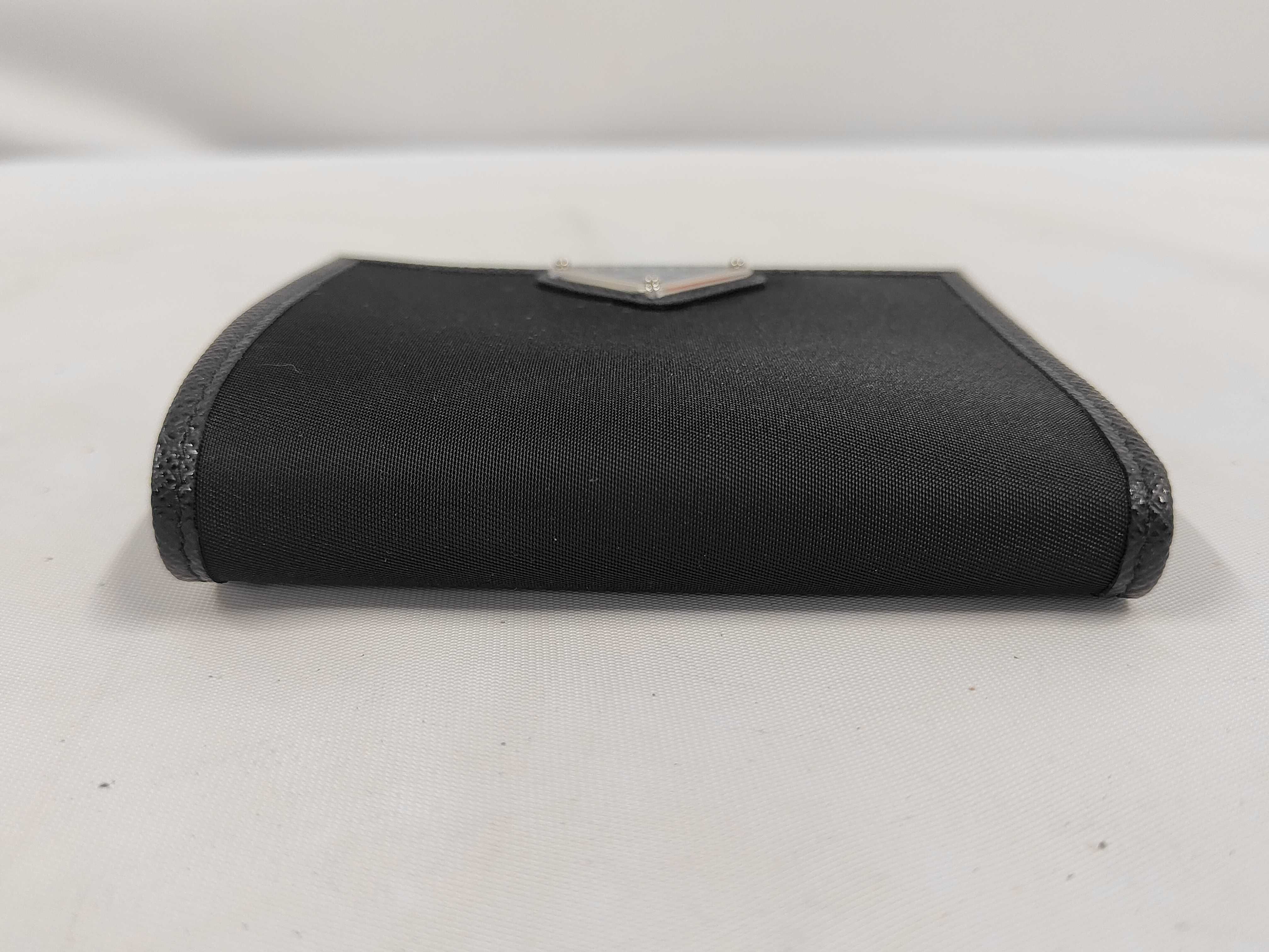 Nylon Triangle Logo Compact Wallet — view 3