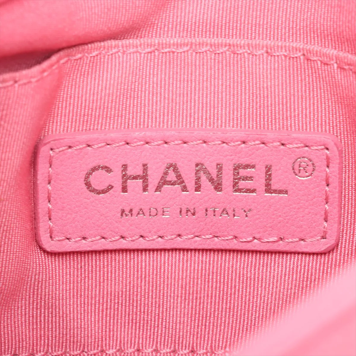 Mini Matelasse Caviar Skin Single Flap Single Chain Bag Pink Silver Hardware 29885301 No. 29 — view 8