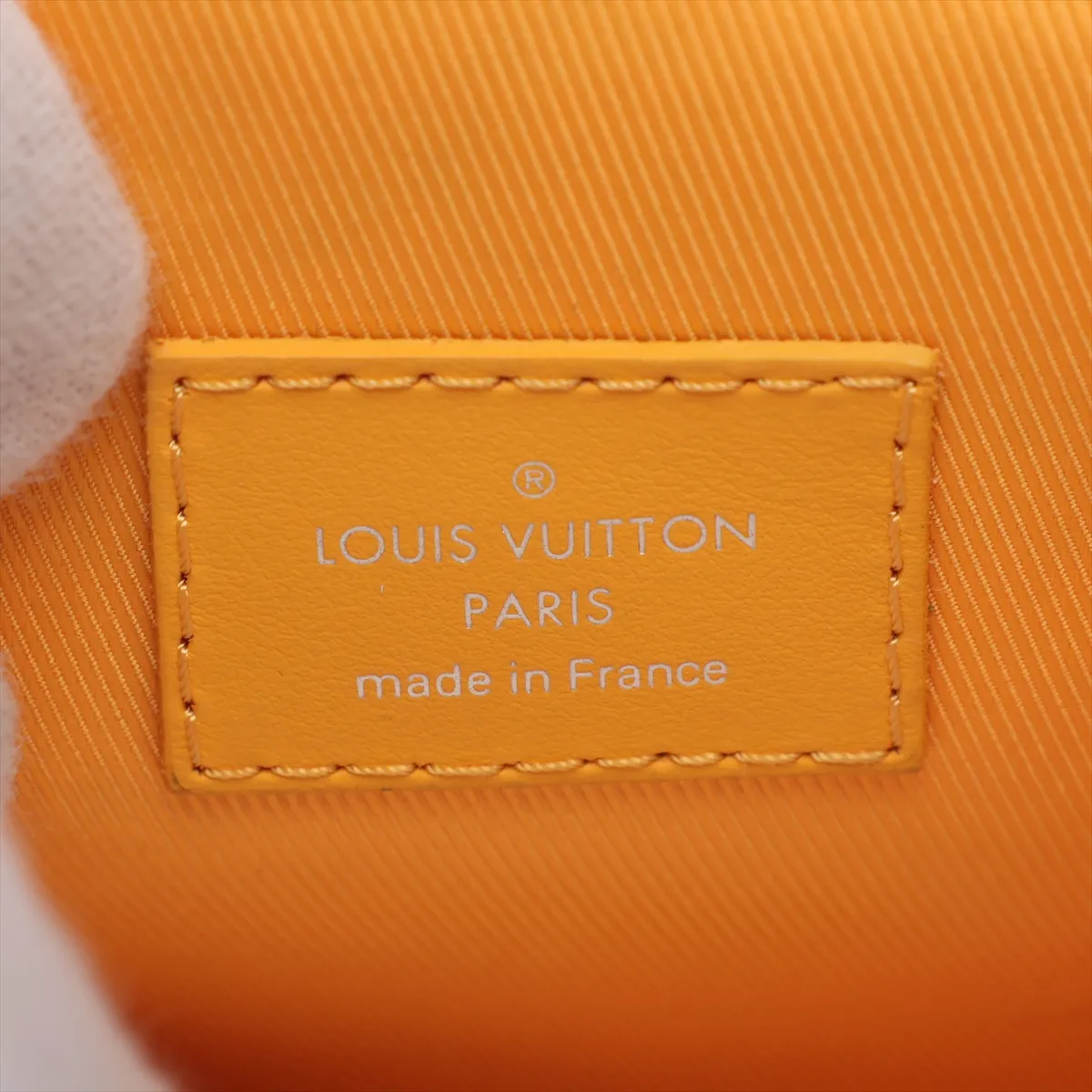 Taurillon Monogram Steamer Wearable Wallet M82917 Yellow (RFID detected) — view 8