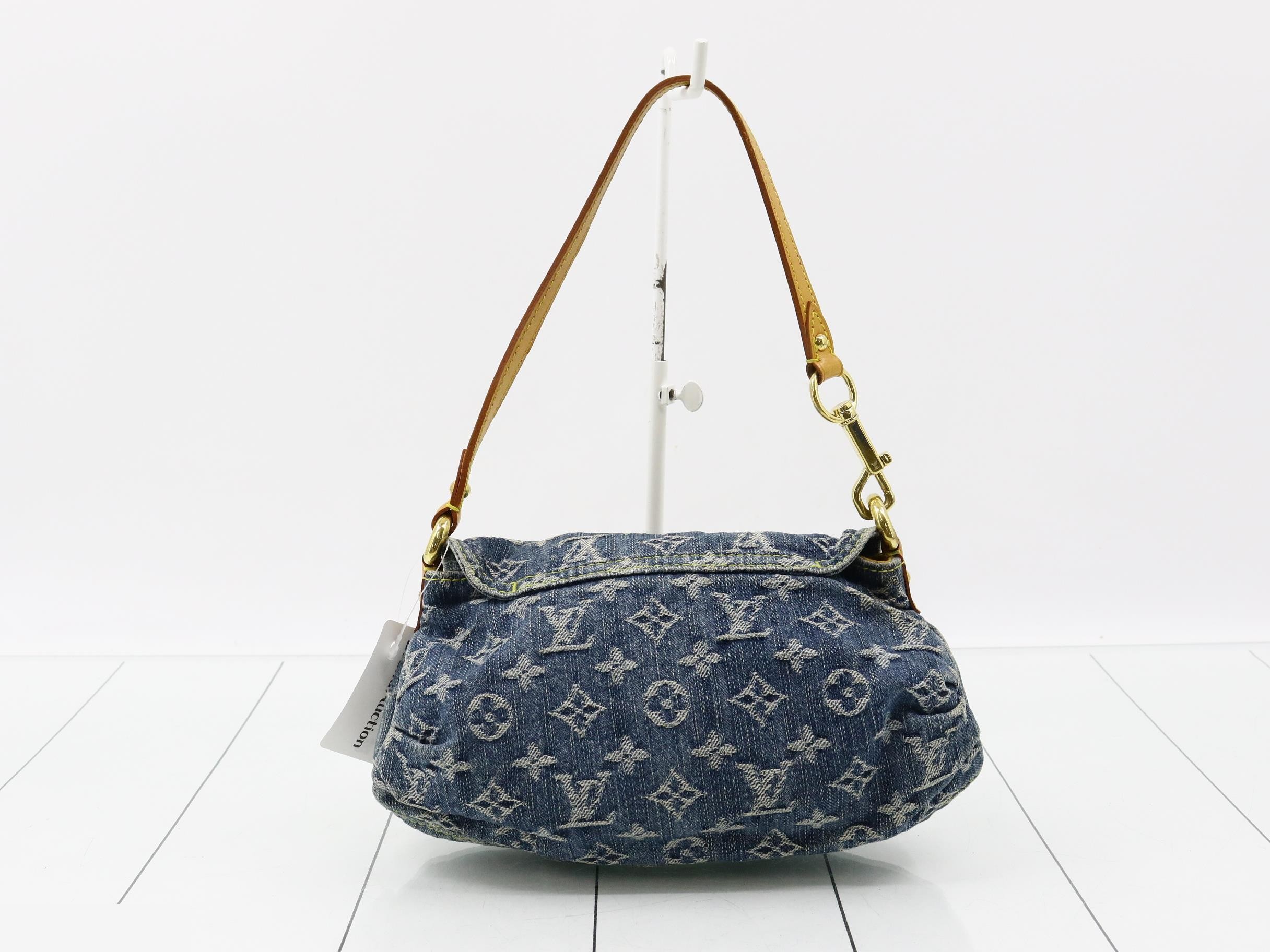 Monogram Denim Mini Pleaty (M95050) — view 2
