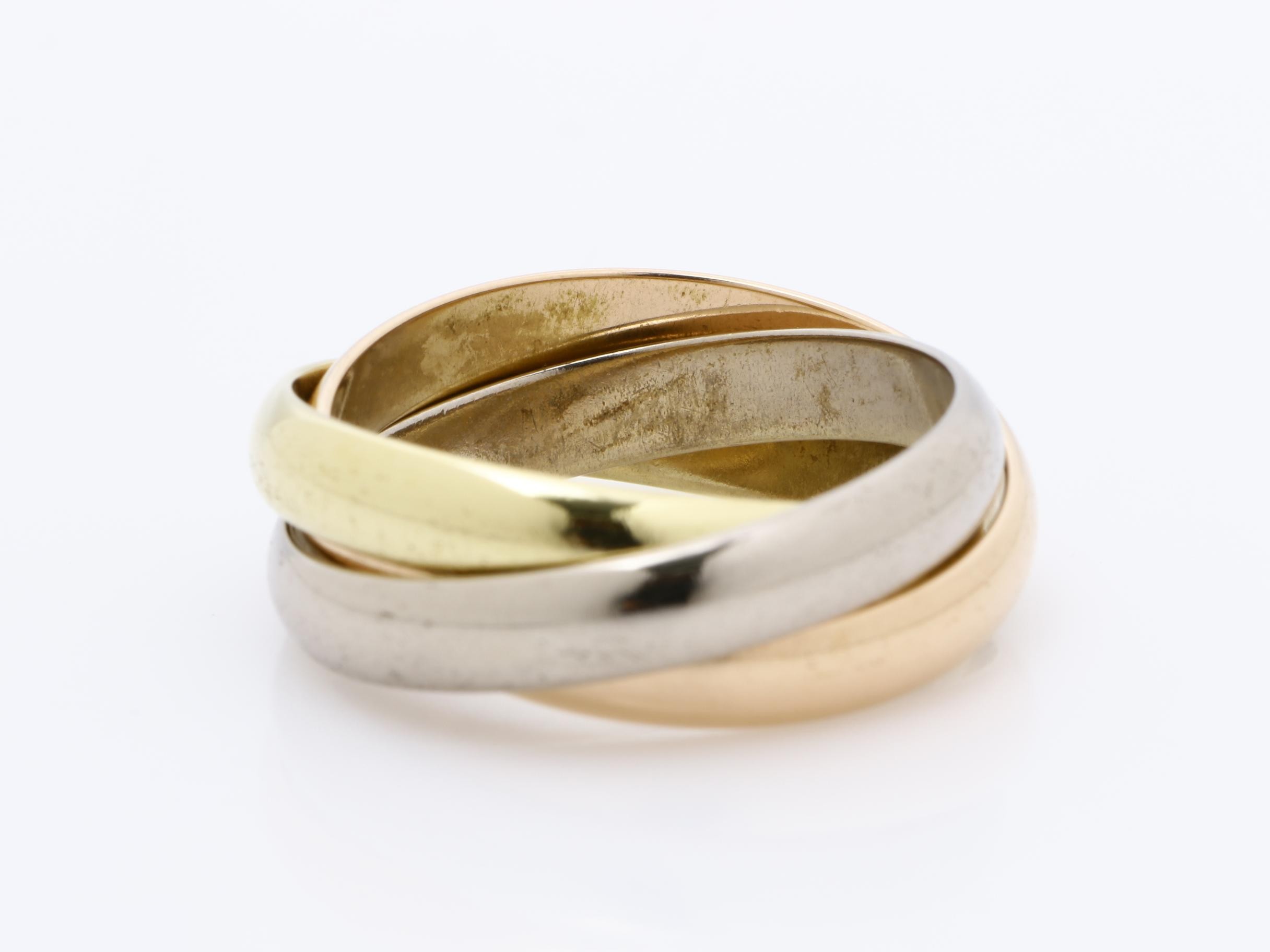 750 Ring 8.5G Trinity #54 — view 4