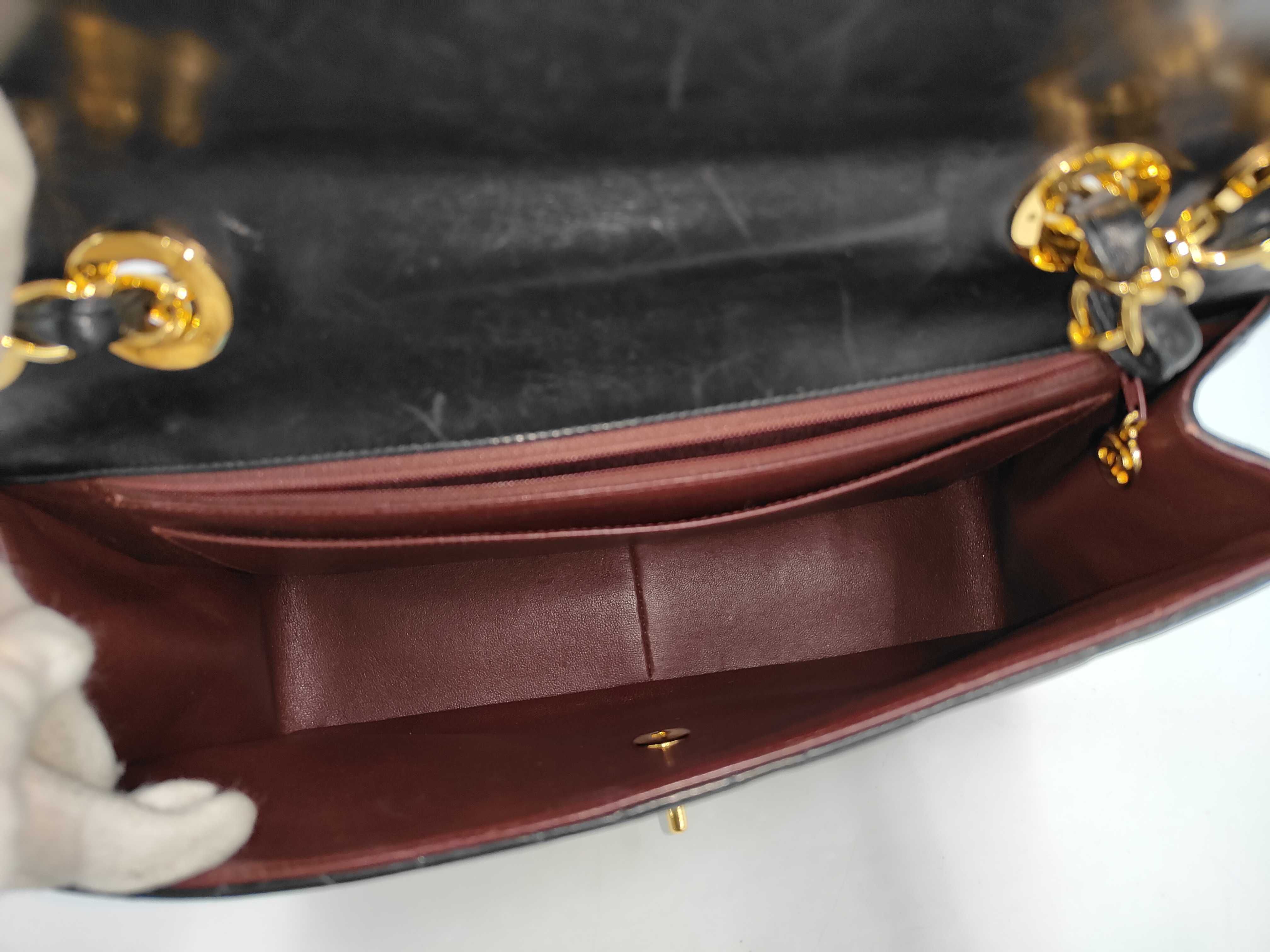 Matelassé Lambskin Shoulder Bag — view 9
