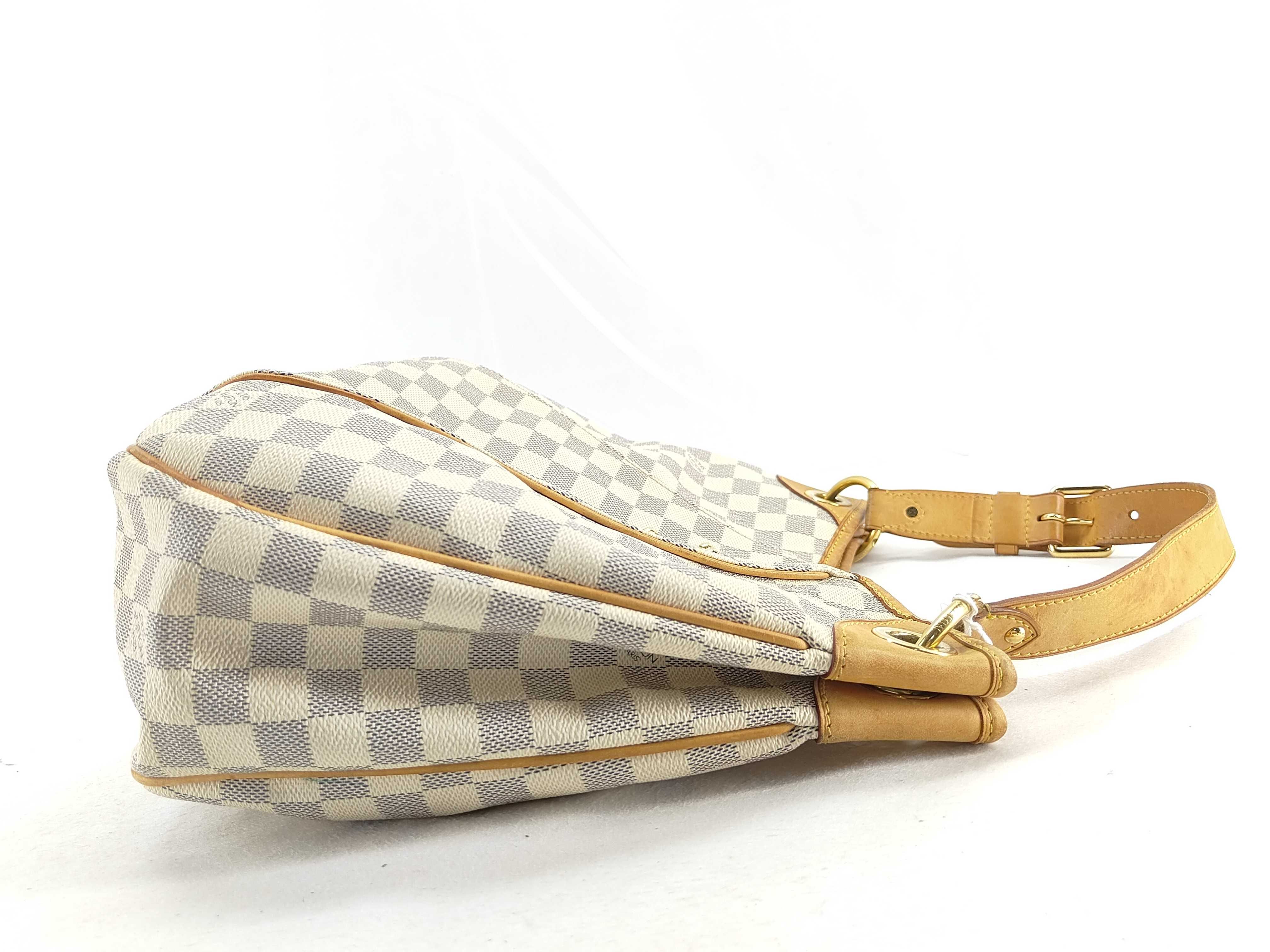 Damier Azure Galliera PM N55215 Bag (Shoulder Bag) — view 3