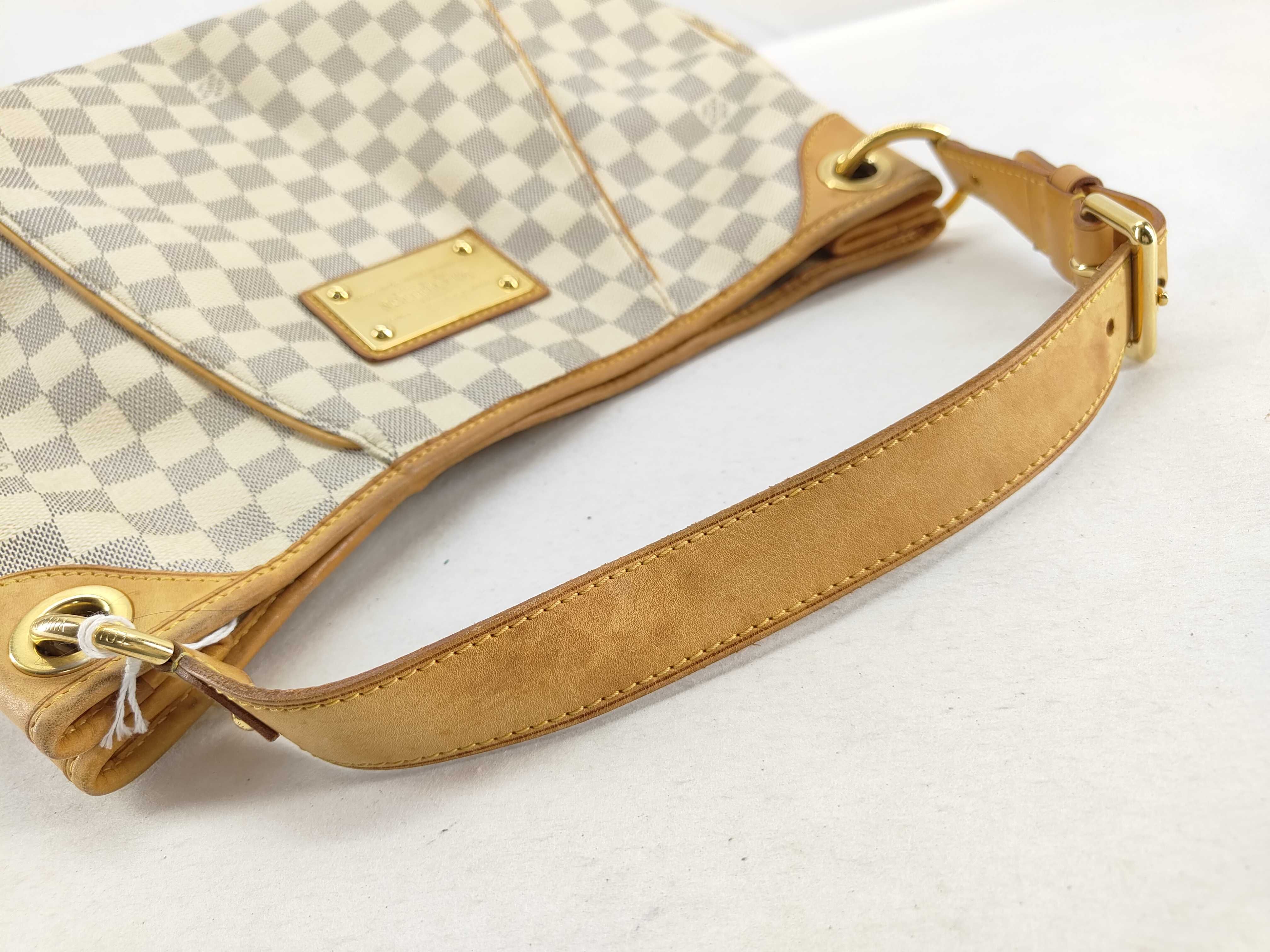 Damier Azure Galliera PM N55215 Bag (Shoulder Bag) — view 4