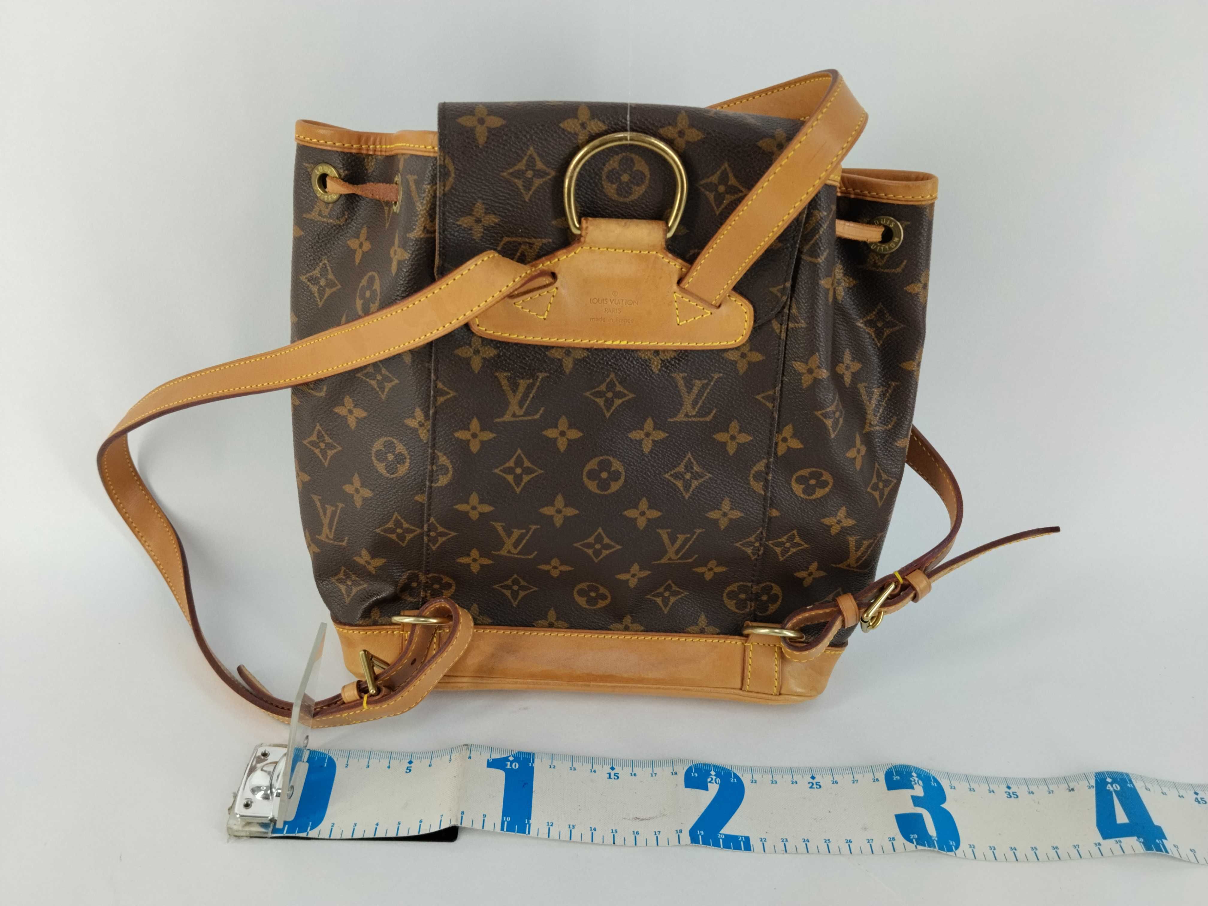 Monogram Louis Vuitton Monogram Montsouris MM M51136 Backpack — view 2