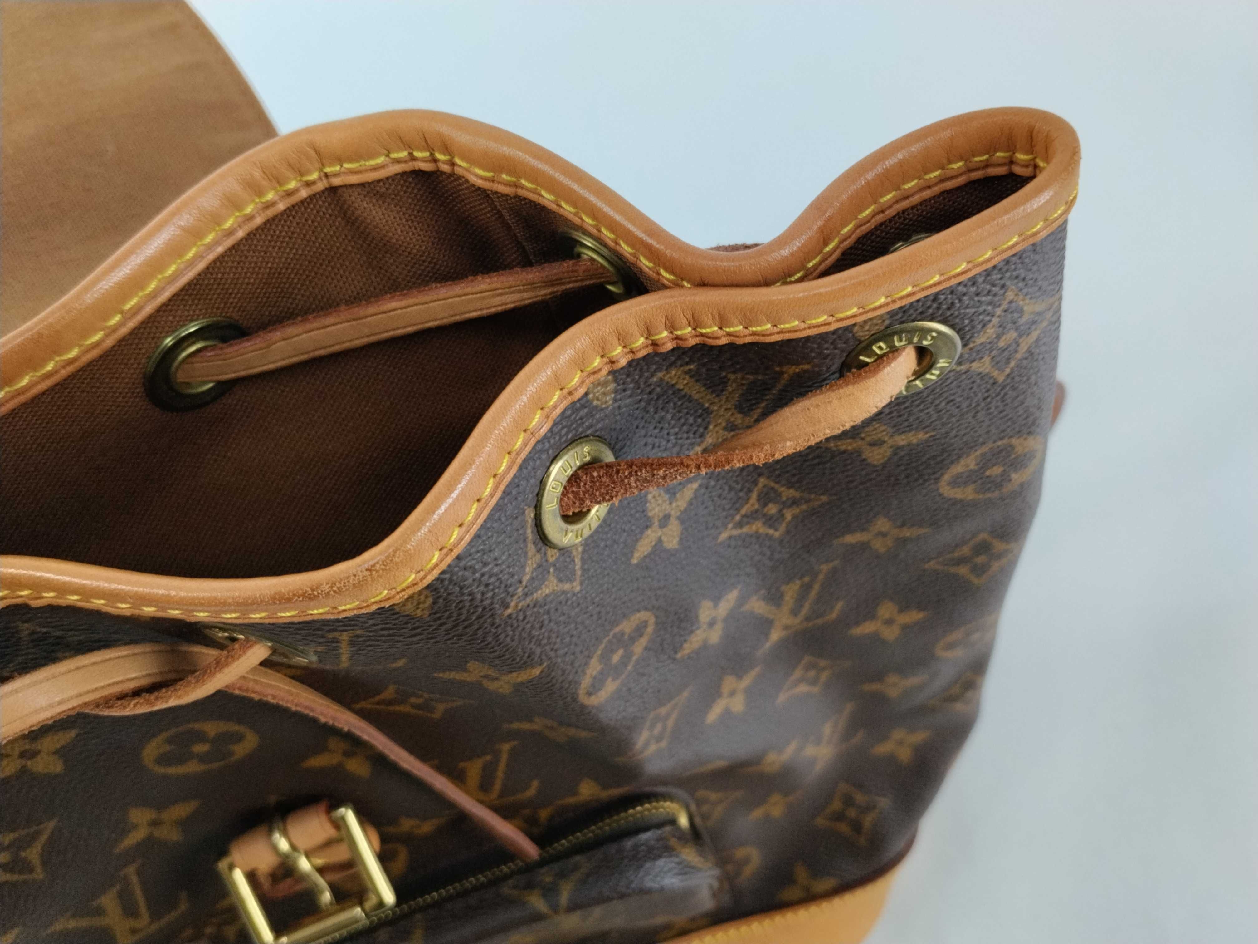 Monogram Louis Vuitton Monogram Montsouris MM M51136 Backpack — view 10