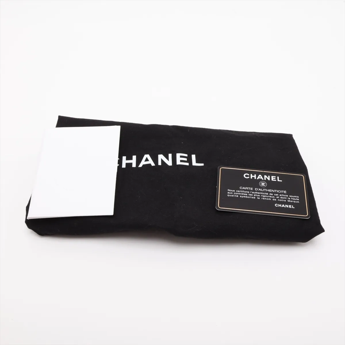 [Individually packaged] Chanel Chevron Lambskin Double Flap Double Chain Bag, Black with Silver Hardware, 30634650 (Serial Number in the 30s) — view 9