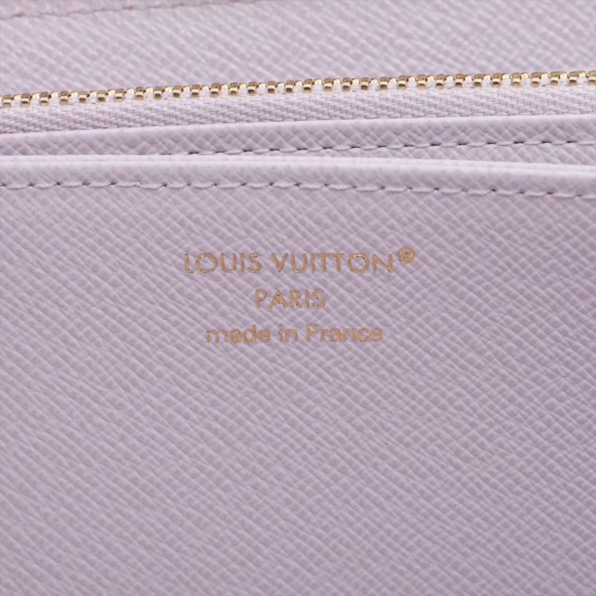 Monogram Zippy Wallet M25813 Misty Lilac Round Zip Wallet (RFID detected) — view 11