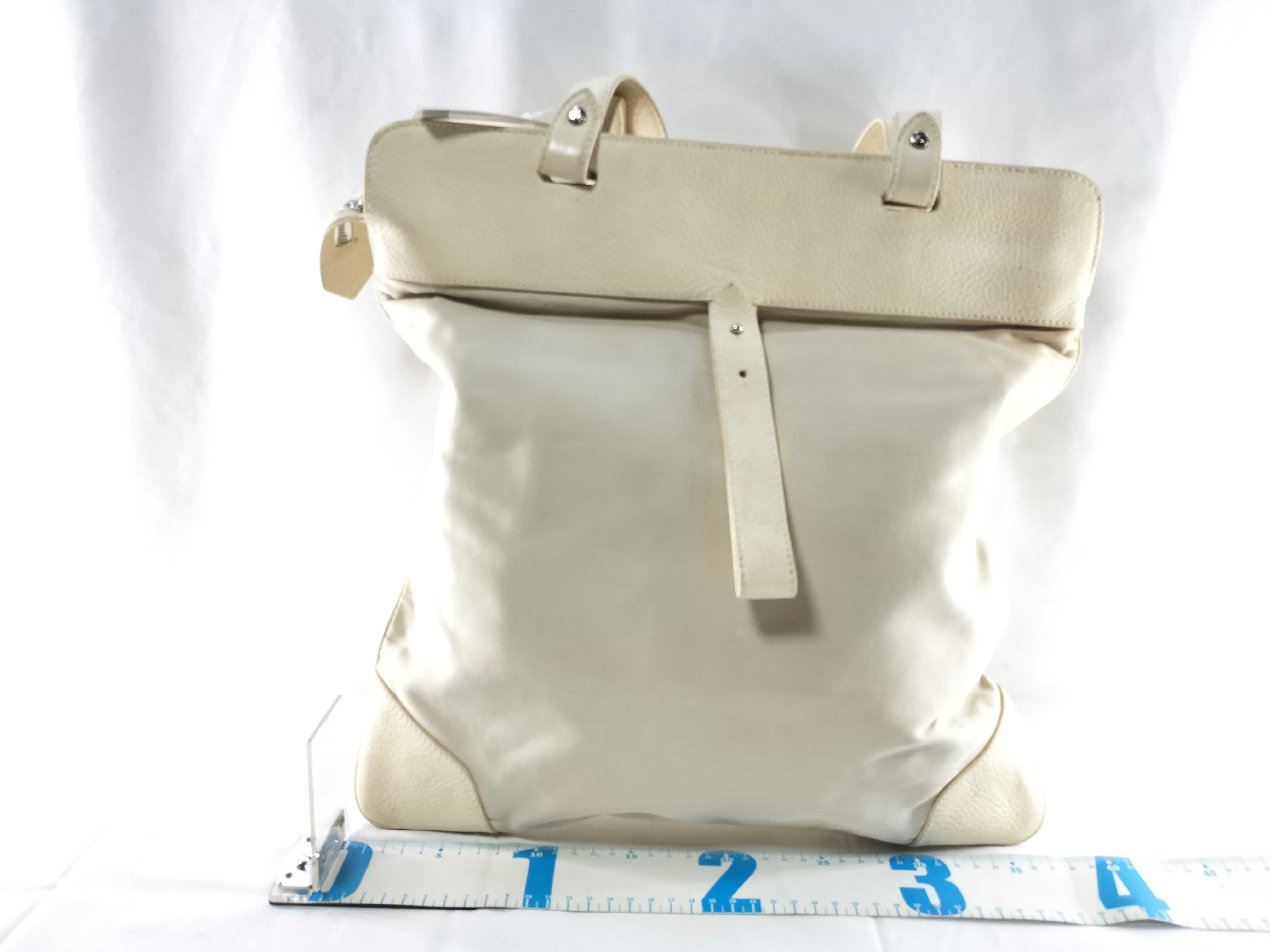 Leather Tote Bag with Nova Check Interior — view 2