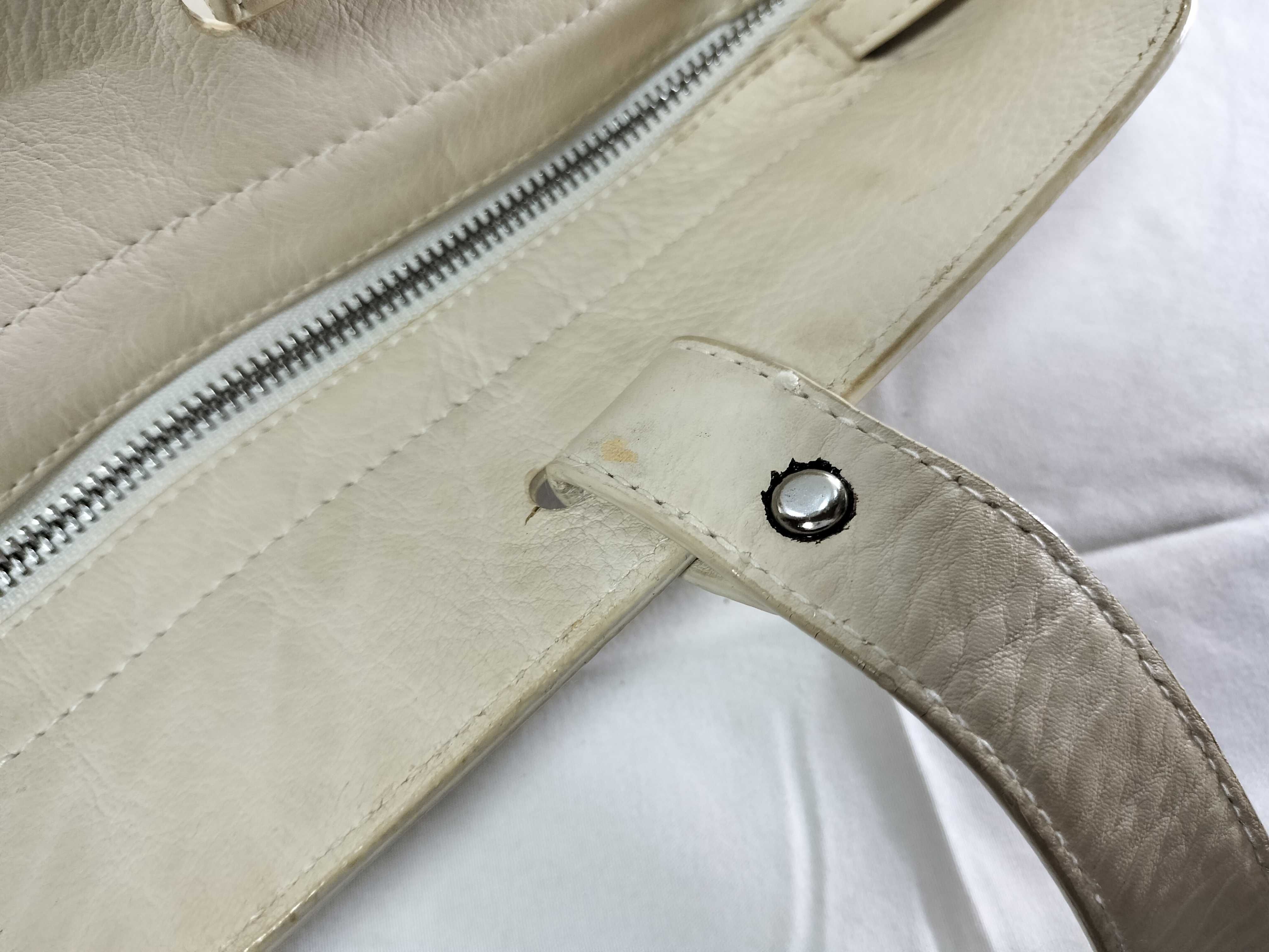 Leather Tote Bag with Nova Check Interior — view 13