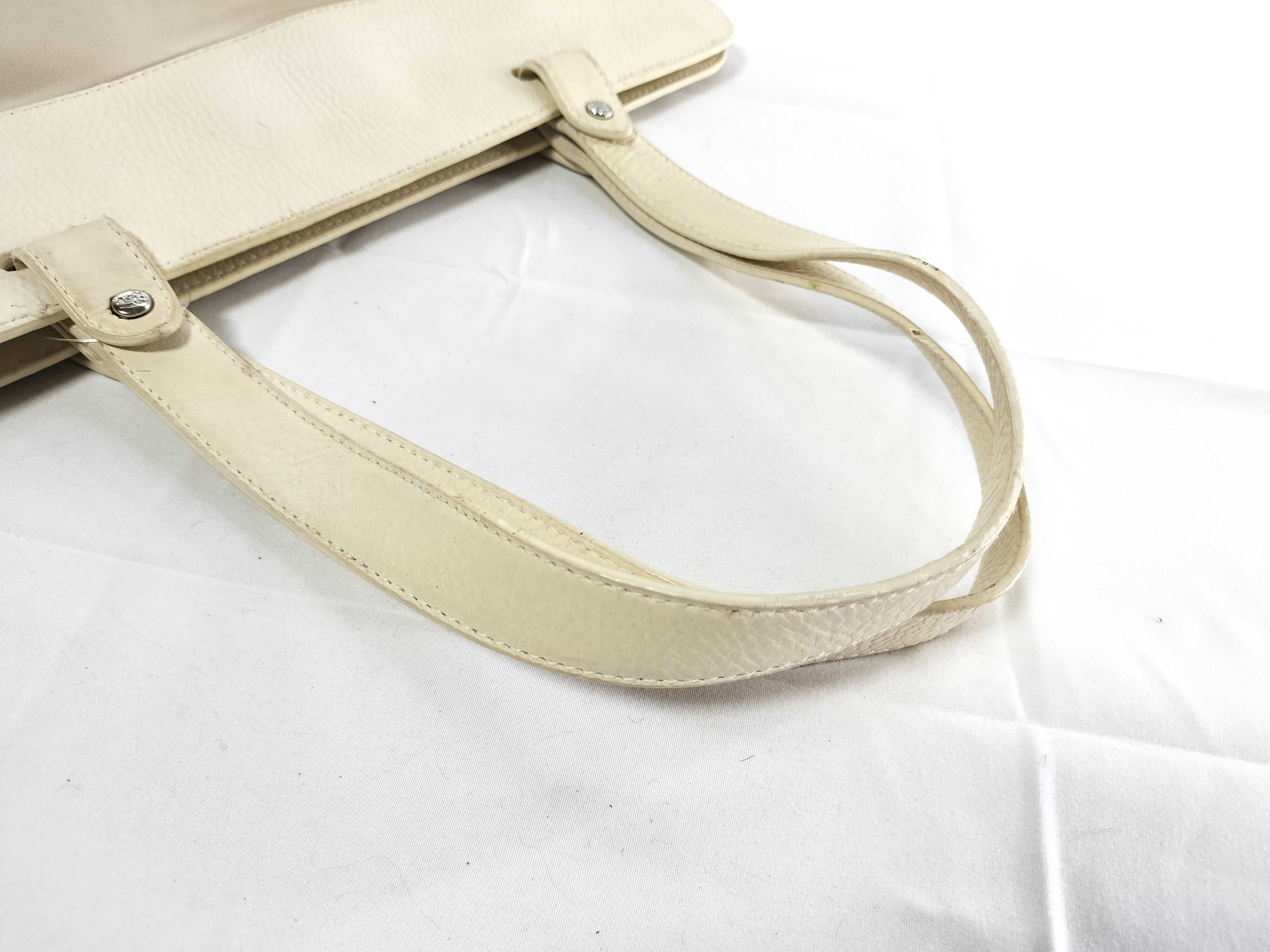 Leather Tote Bag with Nova Check Interior — view 3