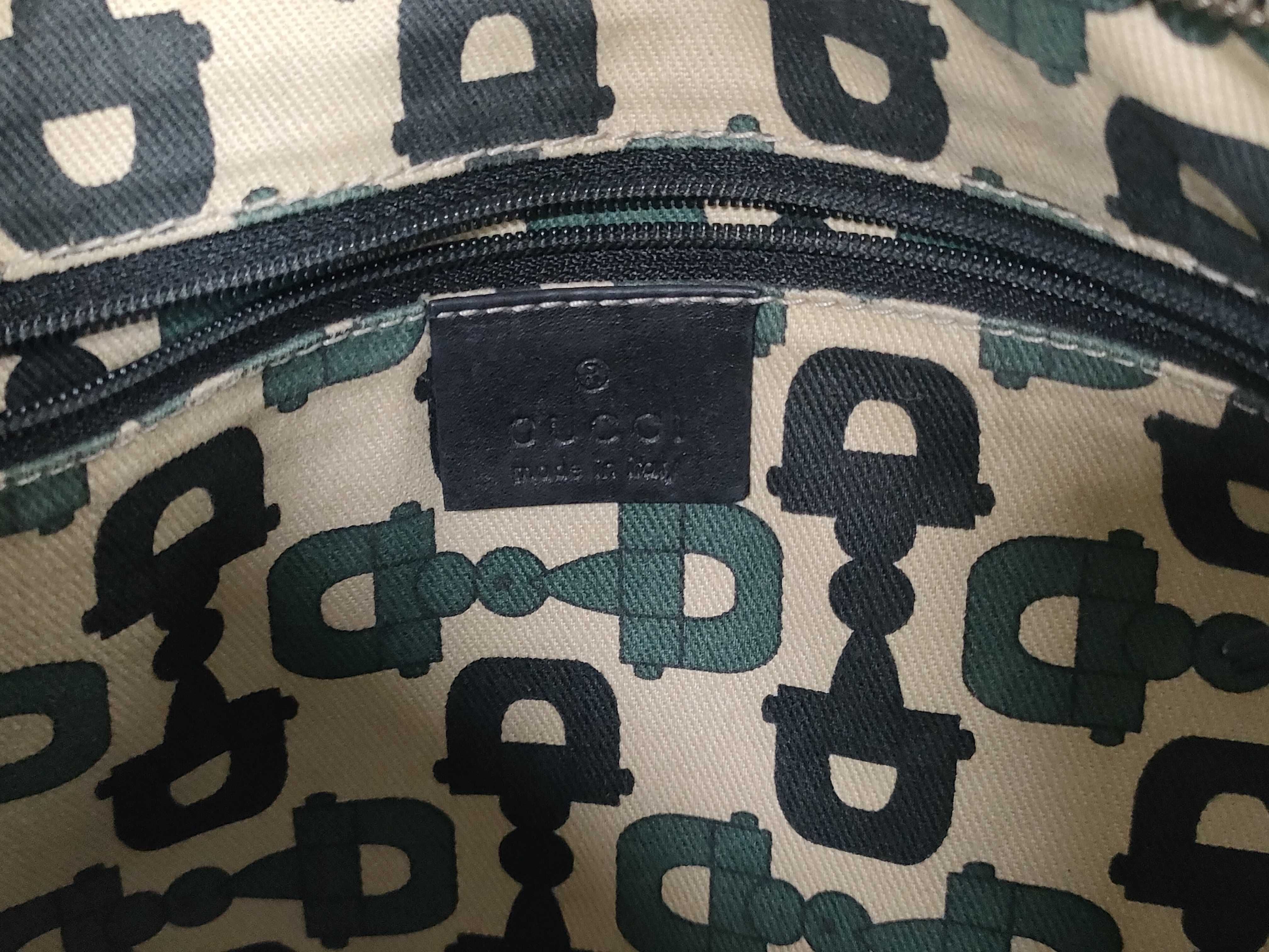 Guccissima Shoulder Bag Abbey Black — view 10
