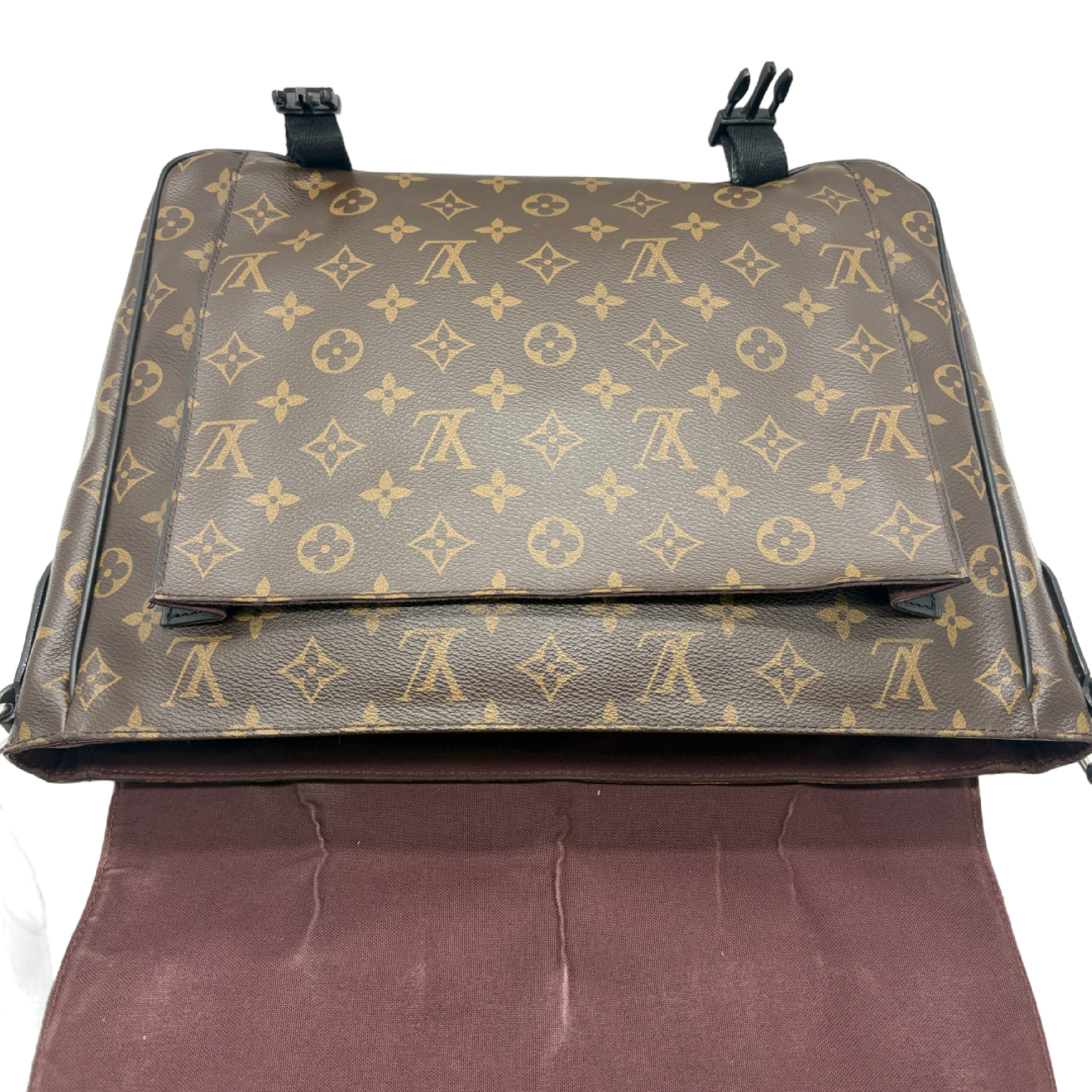 Monogram Macassar Clarence Shoulder Bag — view 9