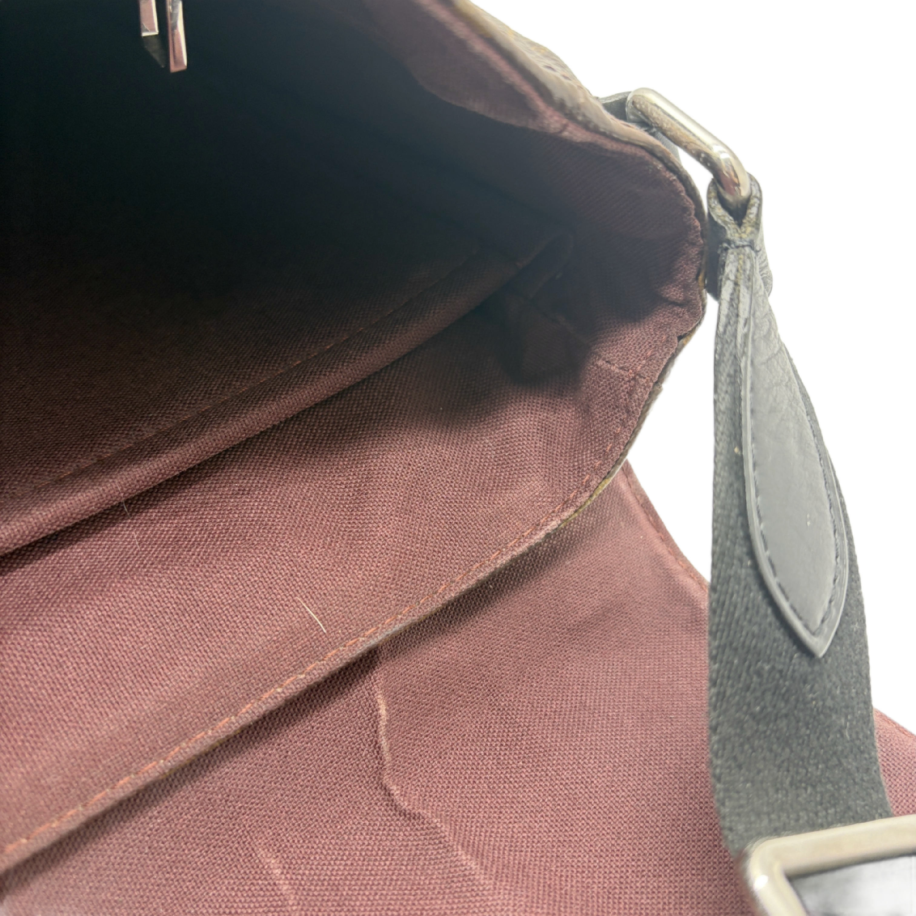 Monogram Macassar Clarence Shoulder Bag — view 10