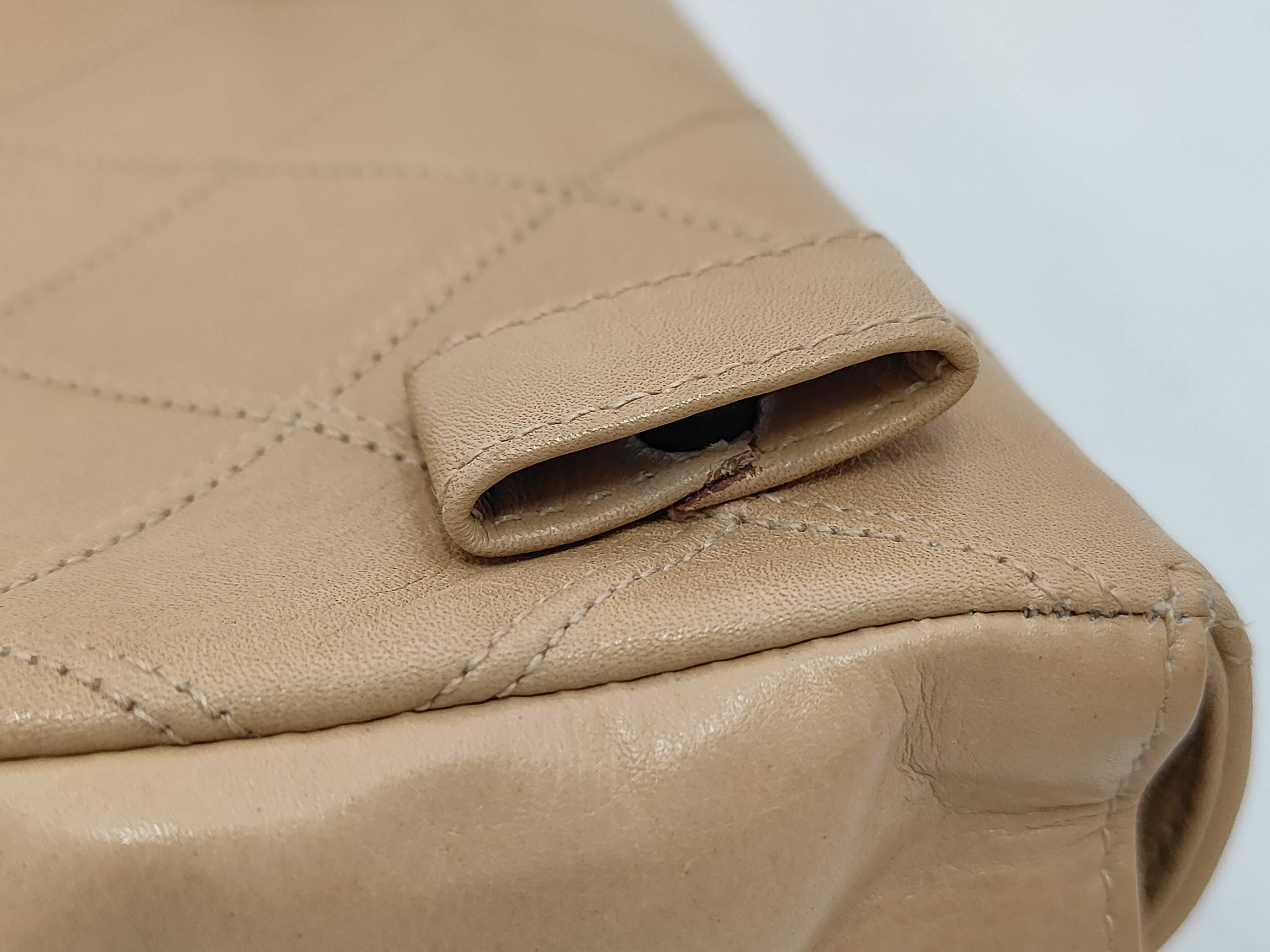 Matelassé Turnlock Coco Waist Bag, Beige, Size 75 — view 5