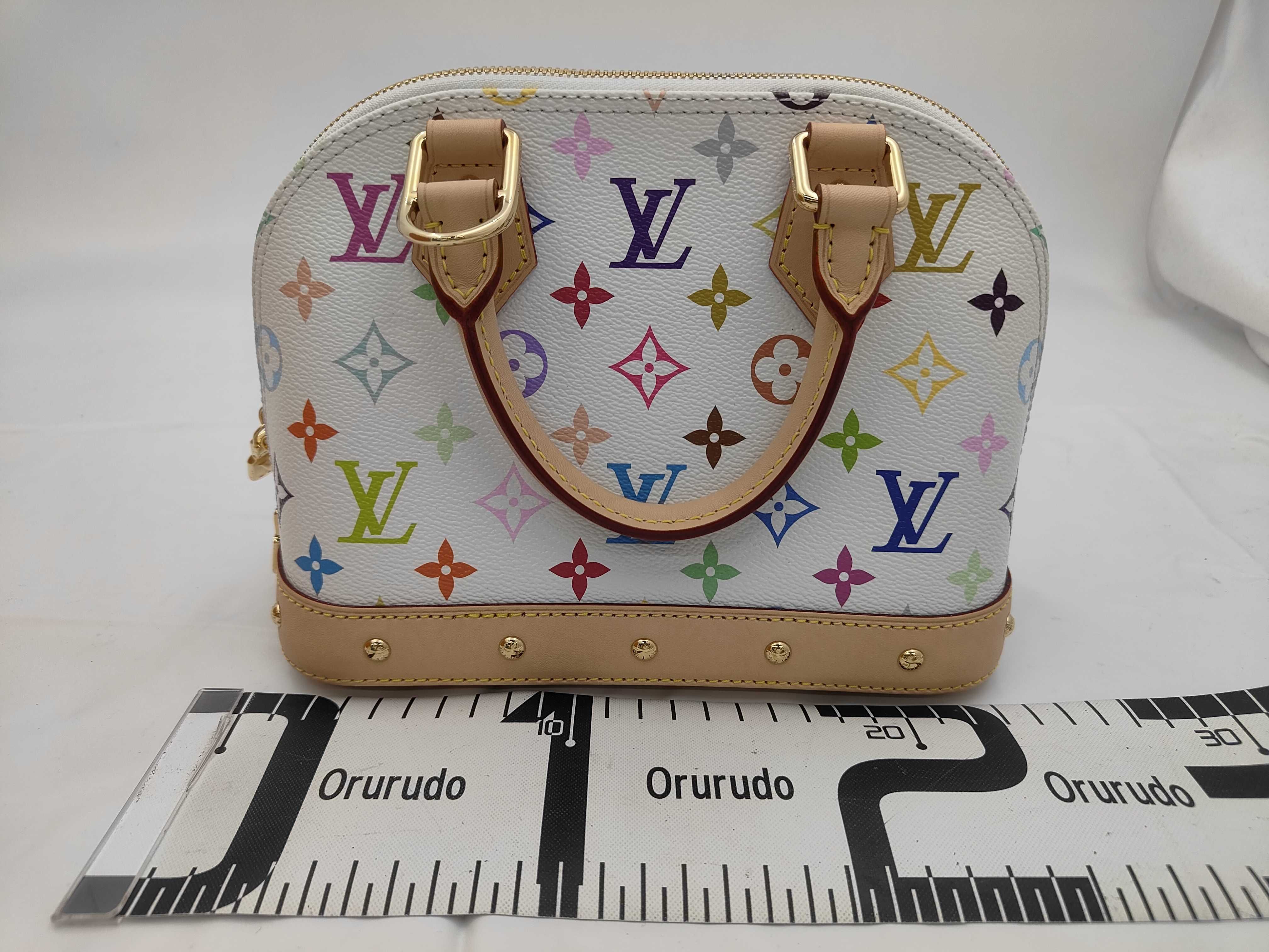 x Takashi Murakami Collaboration Alma BB Multicolor Handbag — view 2