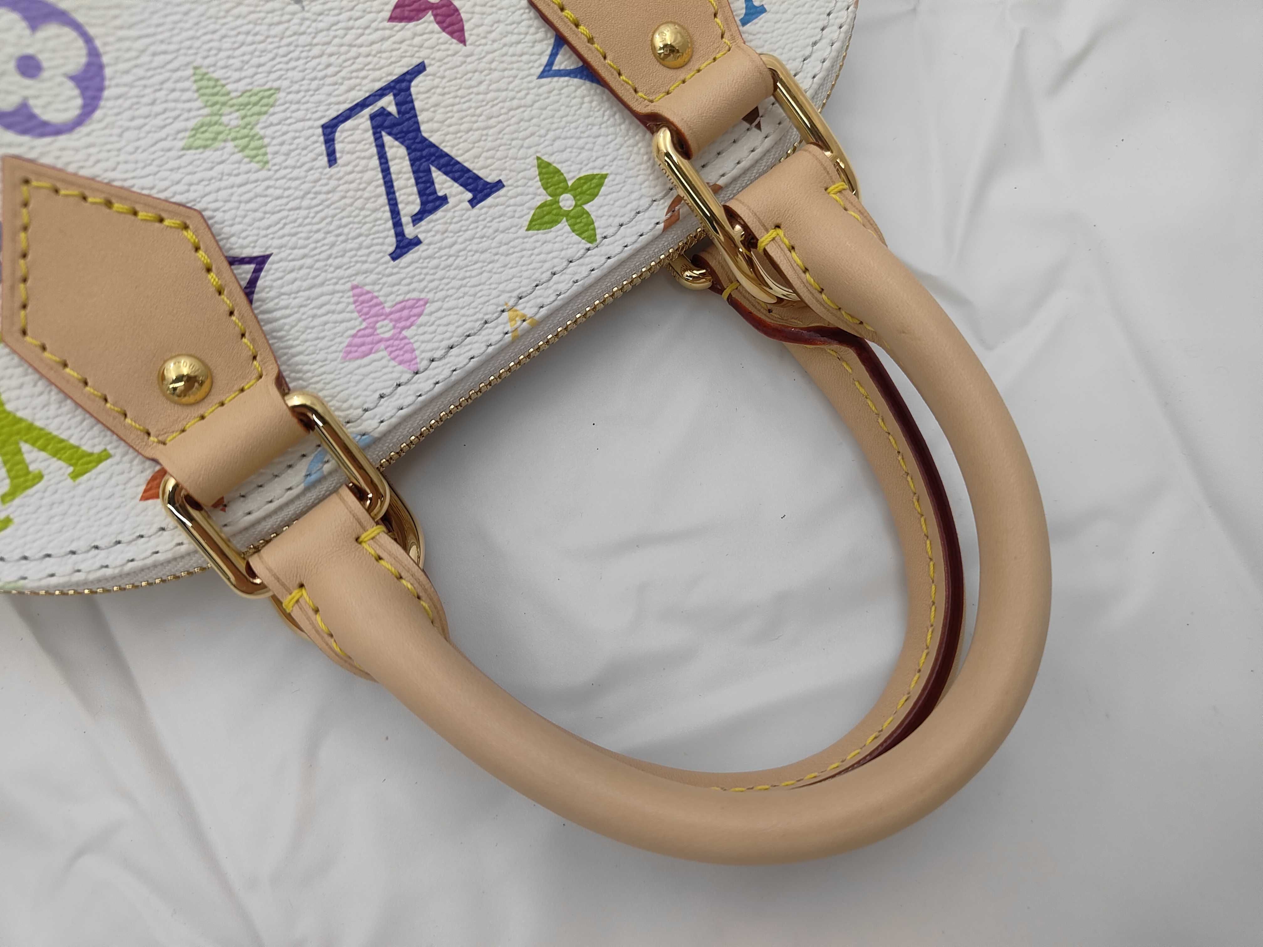 x Takashi Murakami Collaboration Alma BB Multicolor Handbag — view 3