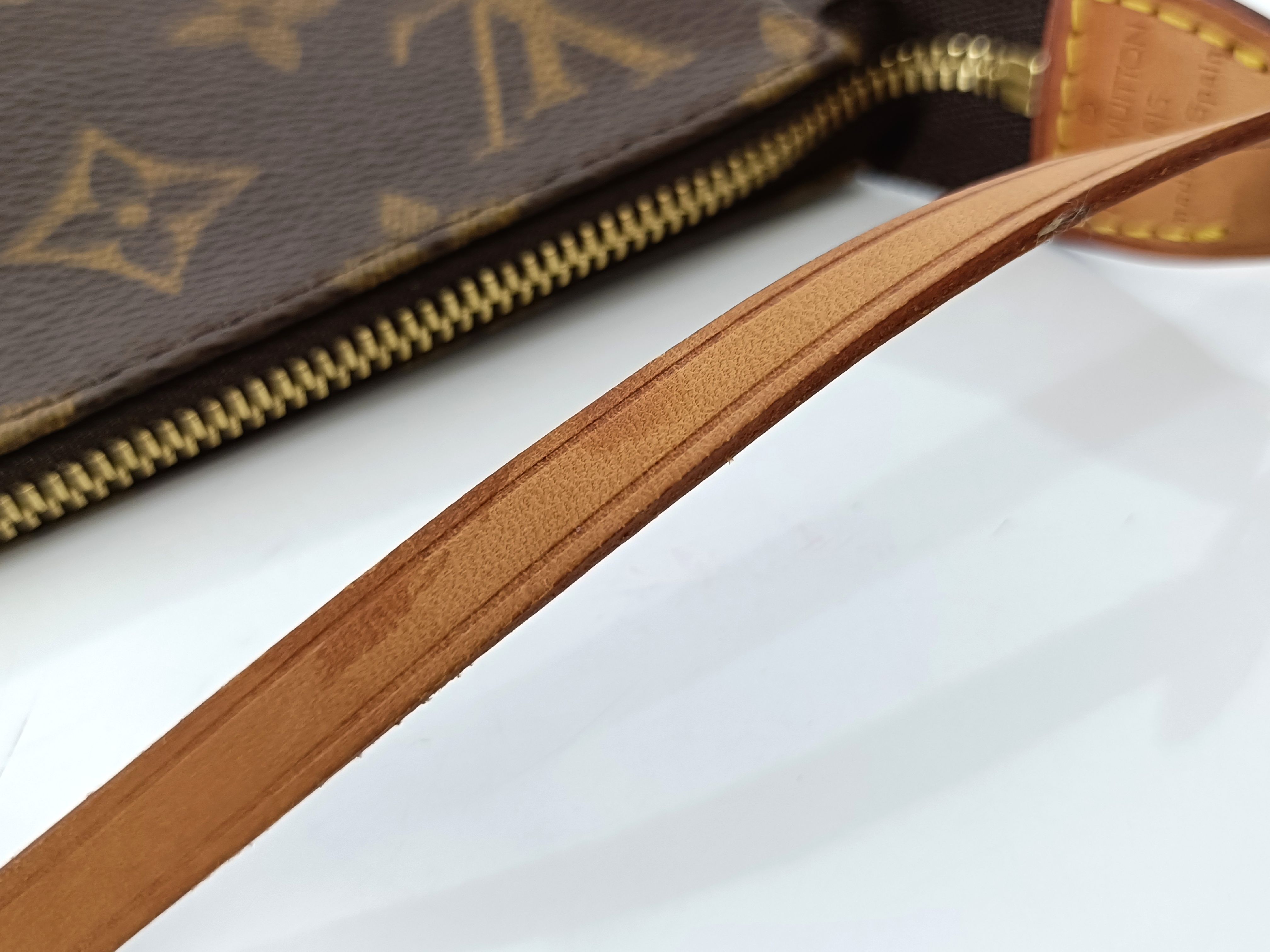 Monogram Pochette Accessoires M51980 CA1001 Brown Pouch — view 4